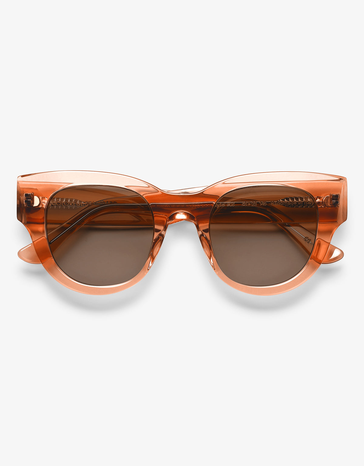 Sunglass 06 - Dark Amber - Brown