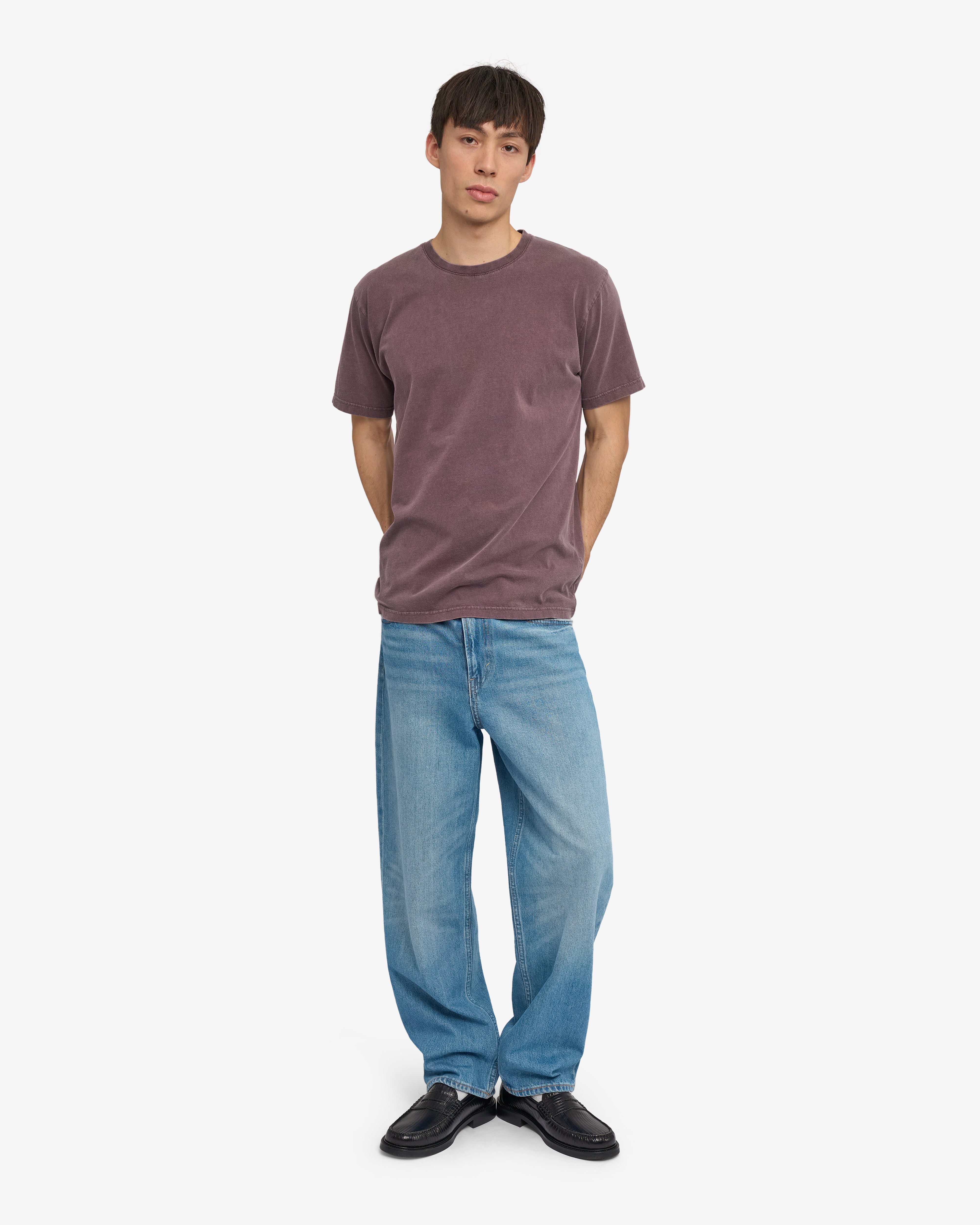 Classic Organic Tee - Faded Grape