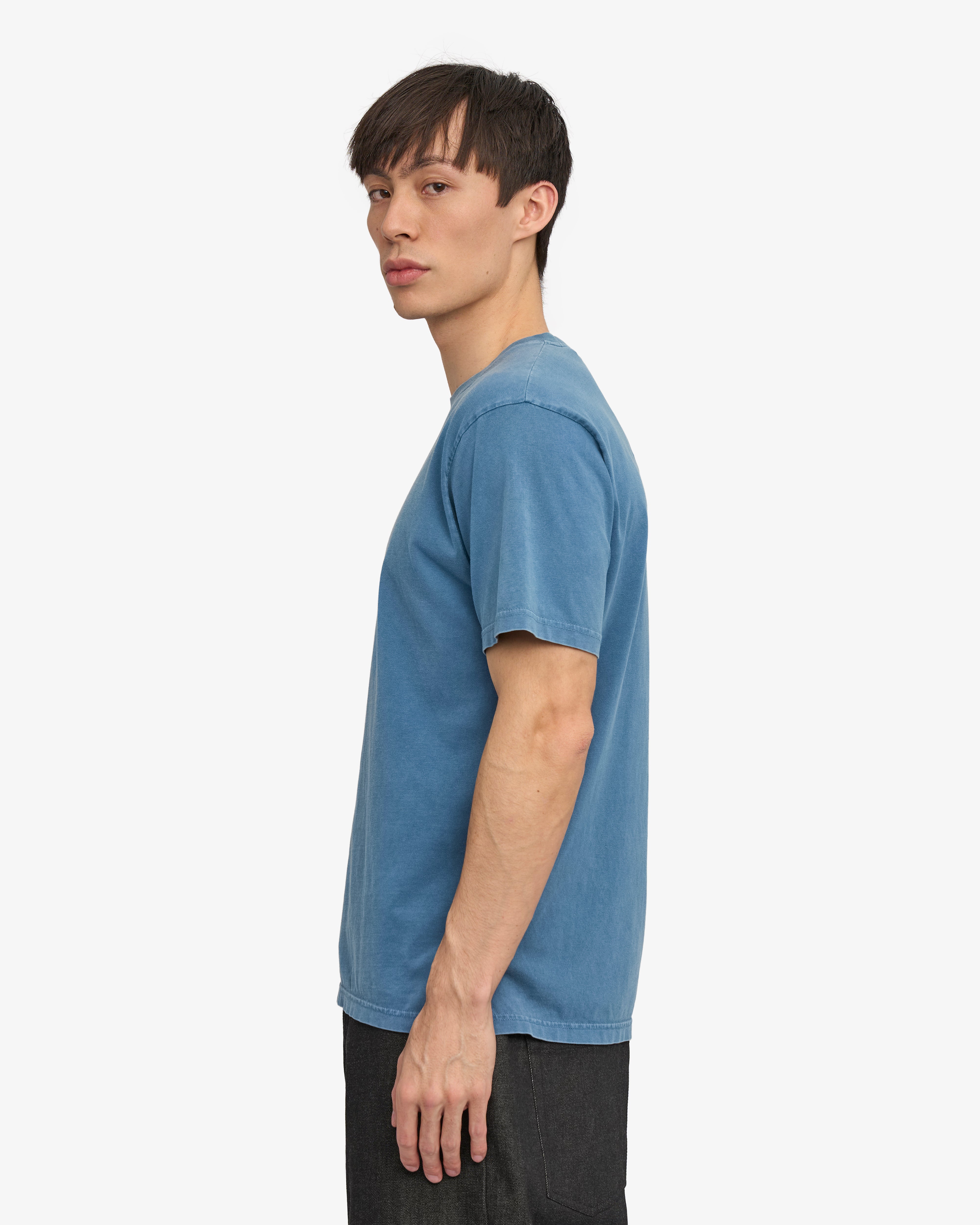 Classic Organic Tee - Faded Indigo