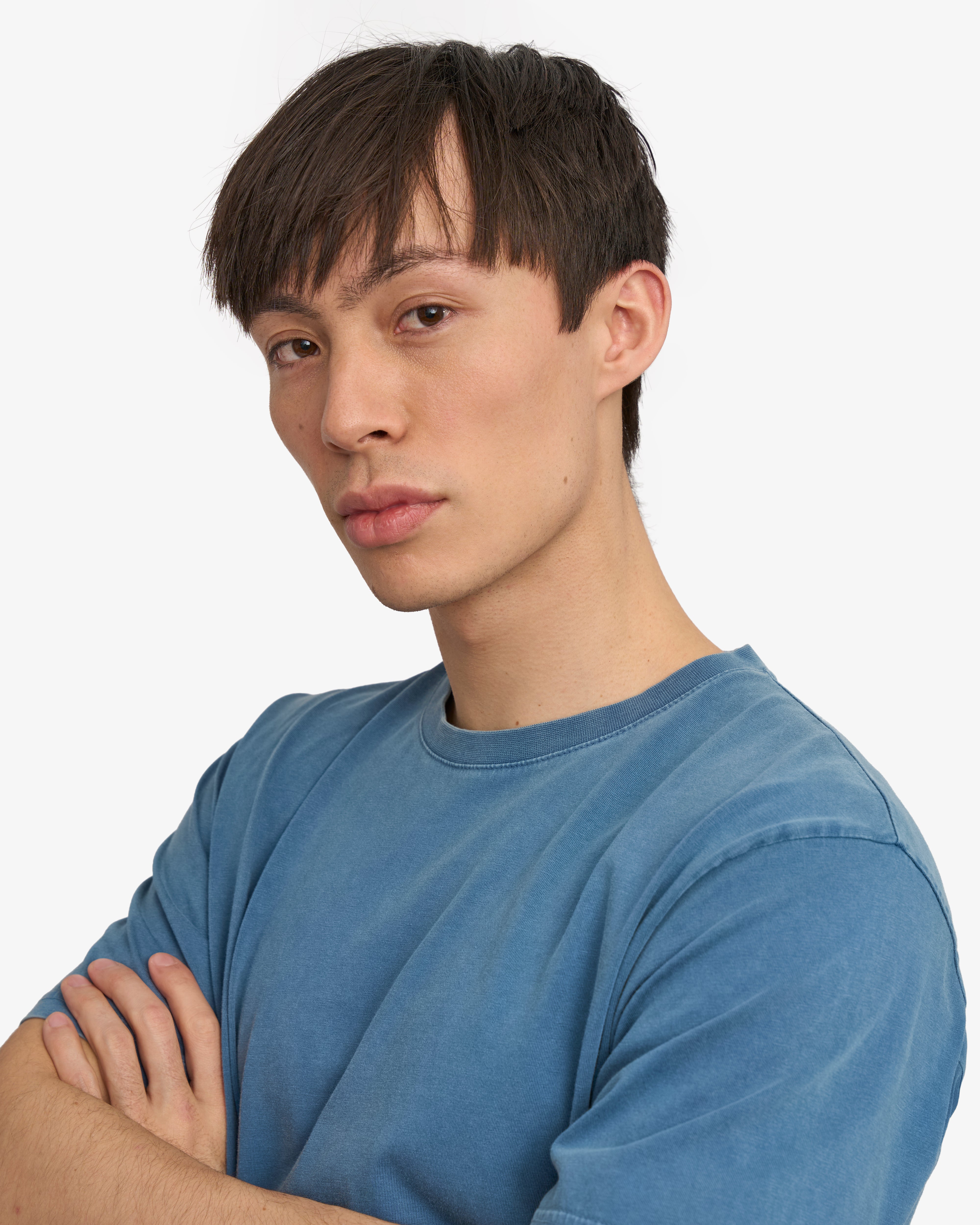 Classic Organic Tee - Faded Indigo