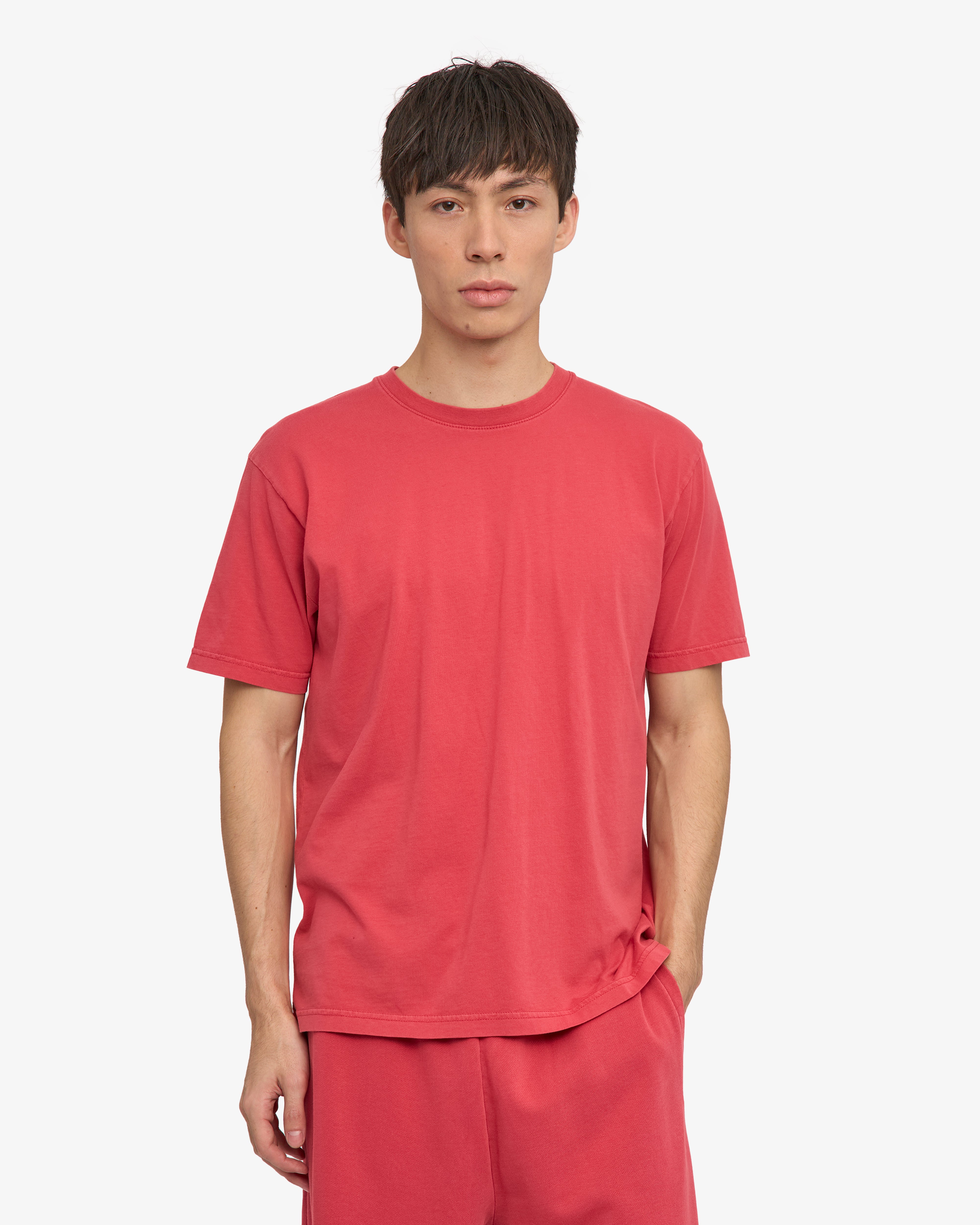 Classic Organic Tee - Faded Red