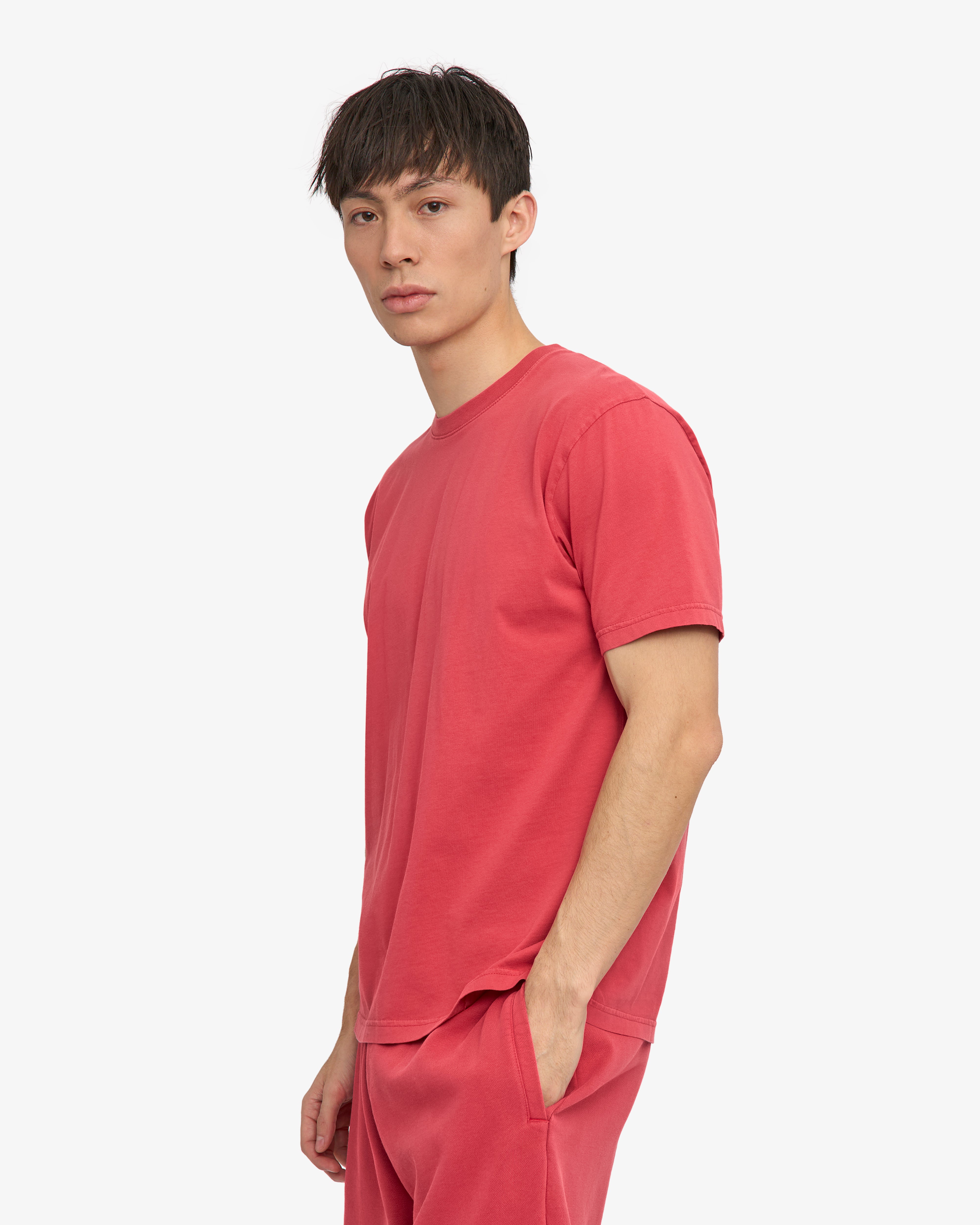 Classic Organic Tee - Faded Red