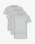 Classic Organic Tee - Faded Grey (3-Pack)