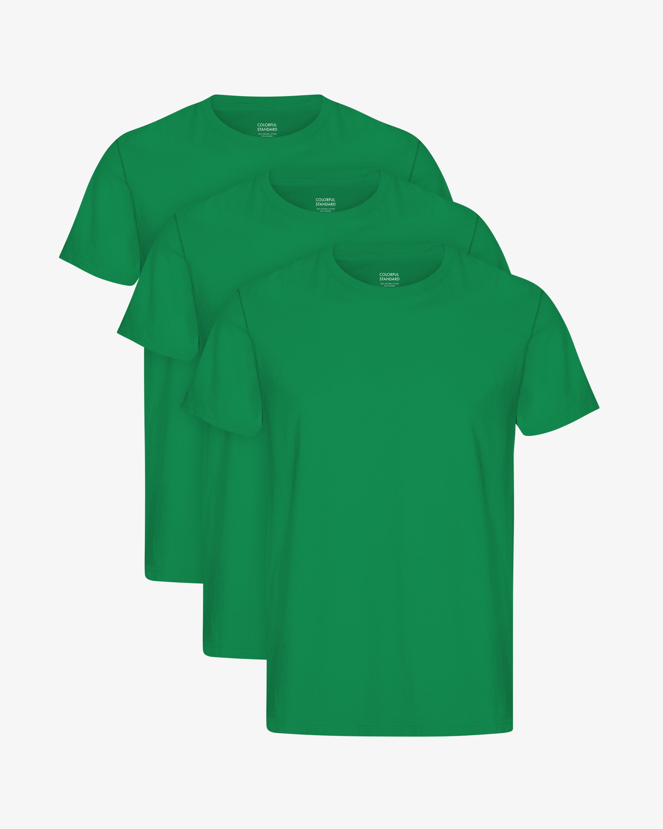 Classic Organic Tee - Kelly Green (3-Pack)