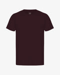 T-shirt classique bio - Rouge lie-de-vin