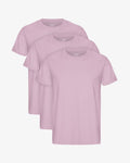 Classic Organic Tee - Pearly Purple (3-Pack)