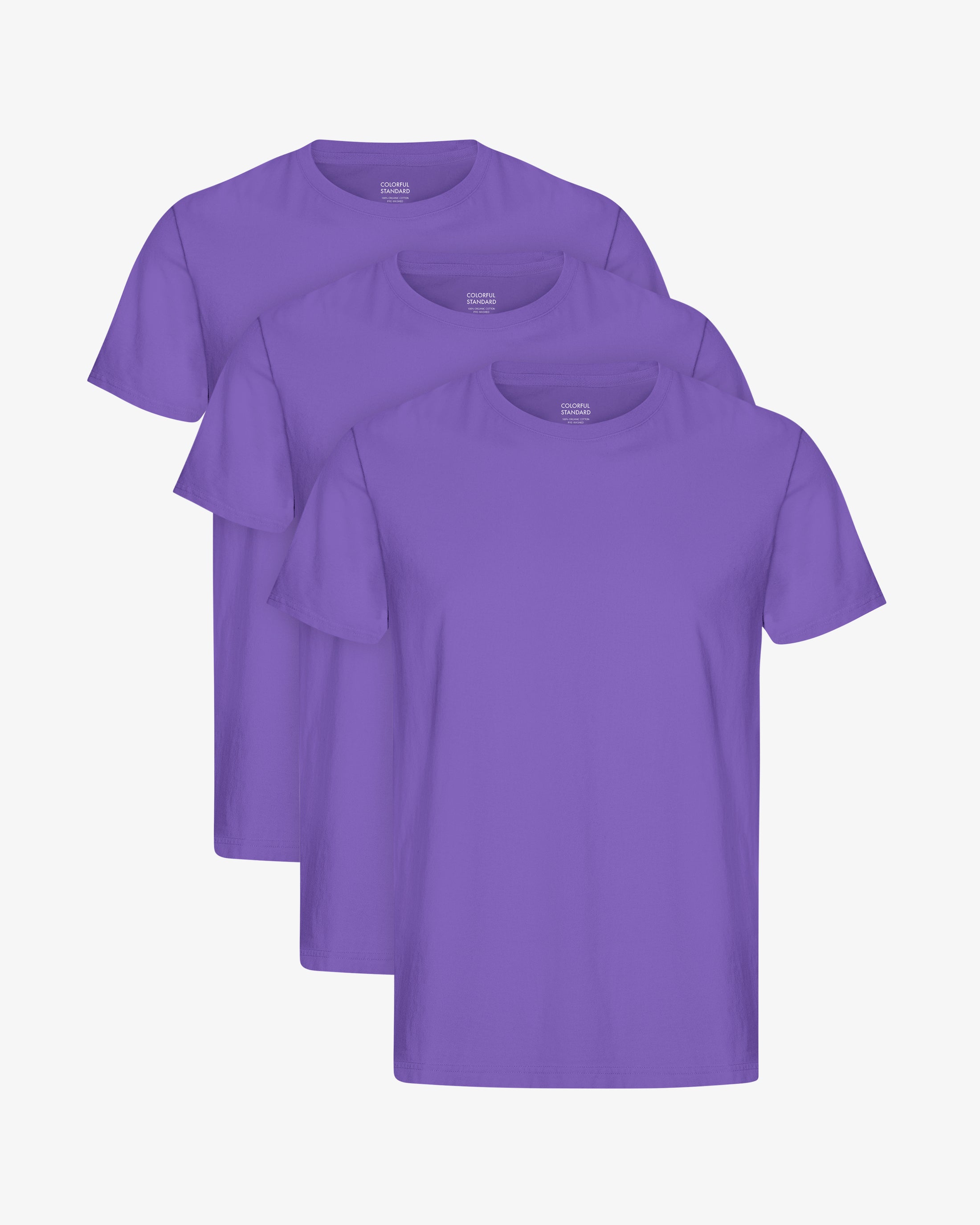 Classic Organic Tee - Ultra Violet (3-Pack)