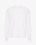 Oversized Organic LS T-Shirt - Optical White