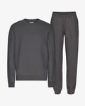 Organic Classic Sweatsuit - Lava Grey