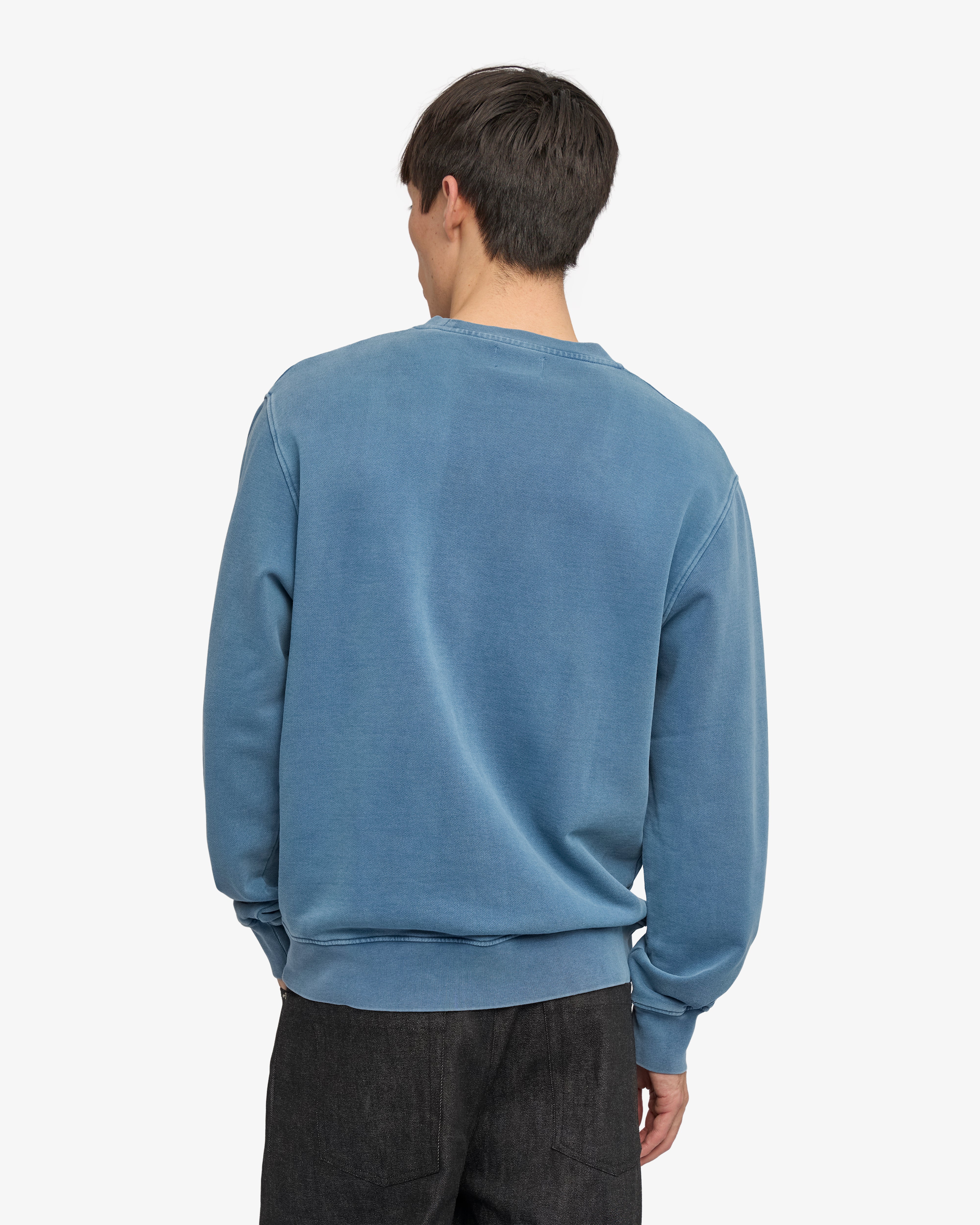 Classic Organic Crew - Faded Indigo