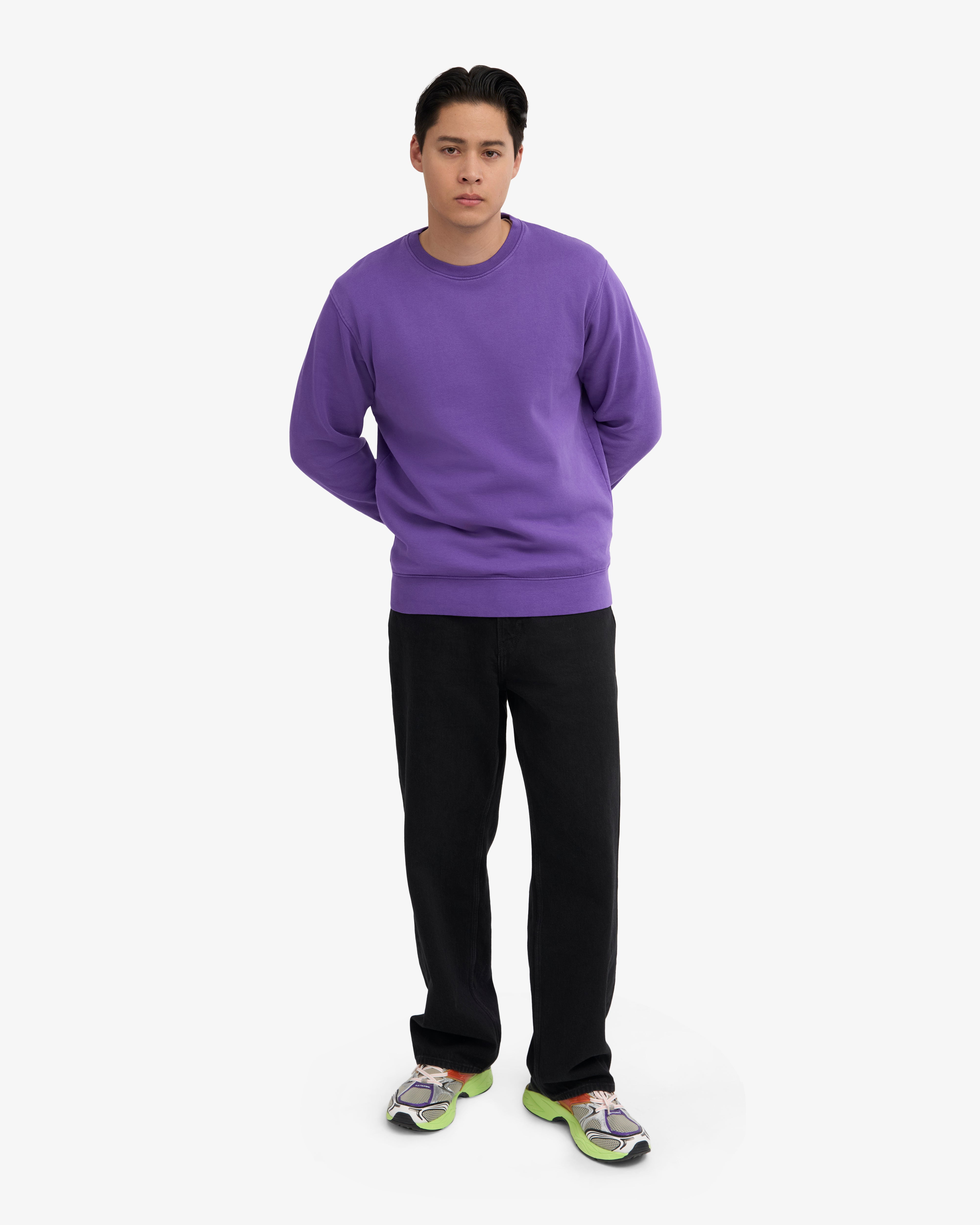 Classic Organic Crew - Ultra Violet