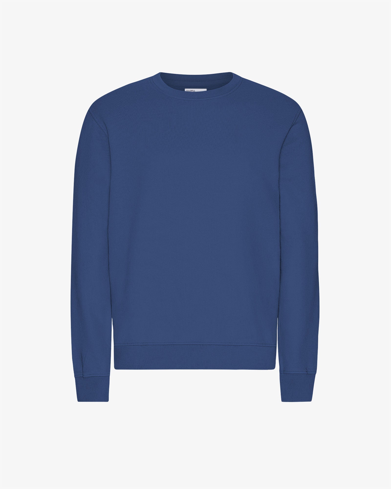 Classic Organic Crew Marine Blue Colorful Standard