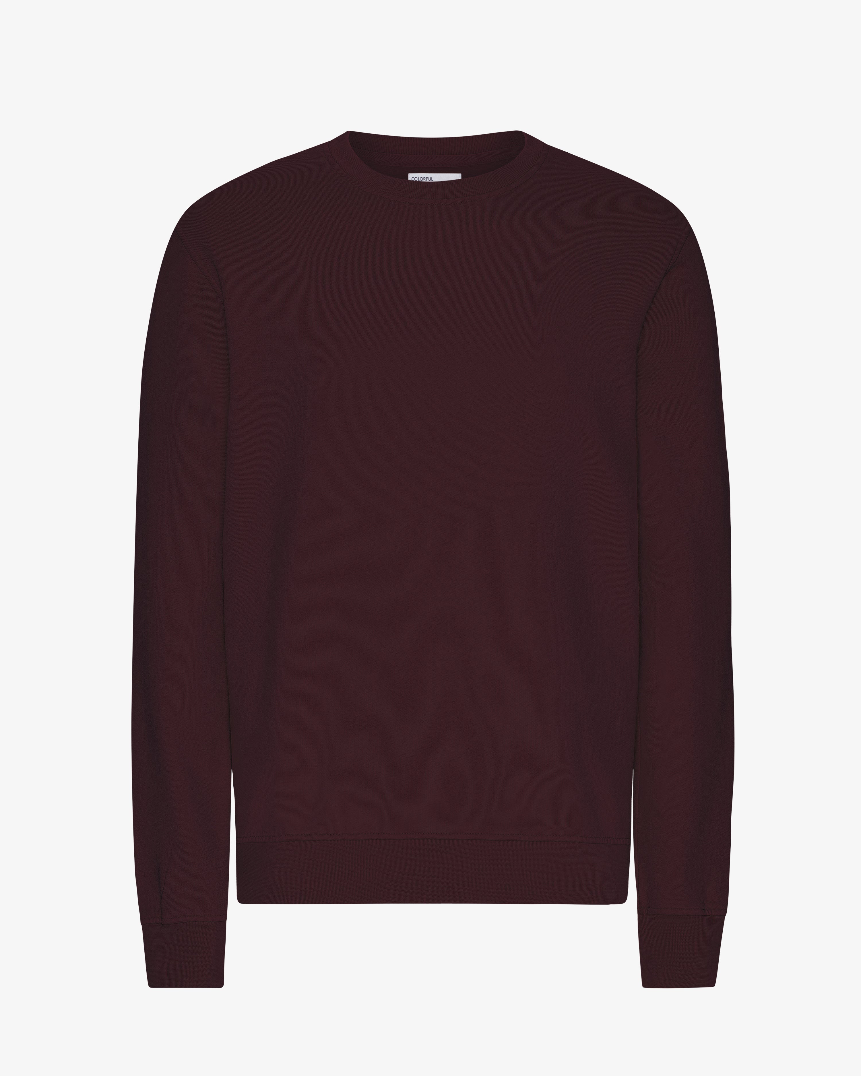 Classic Organic Crew - Oxblood Red