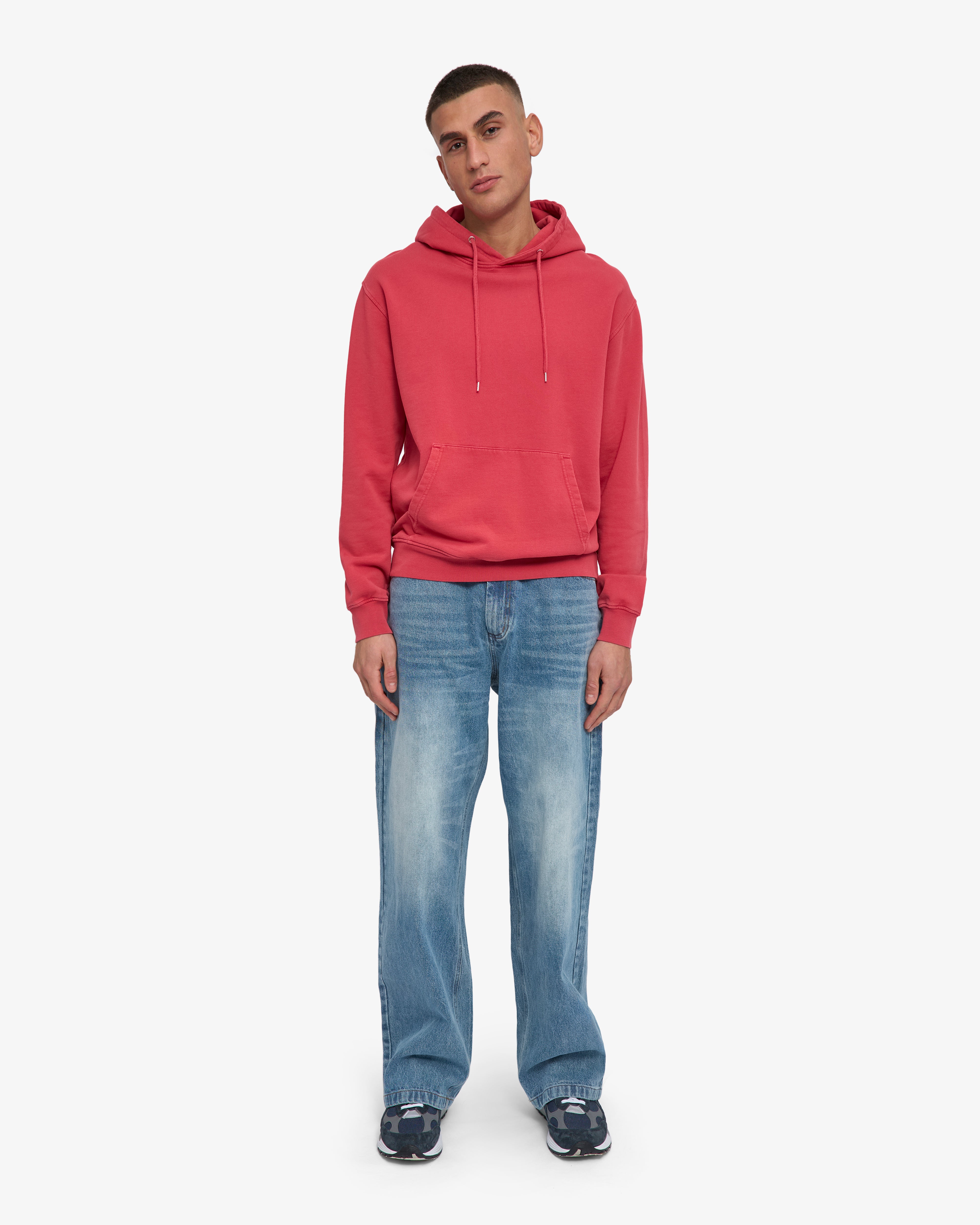 Classic Organic Hood - Faded Red