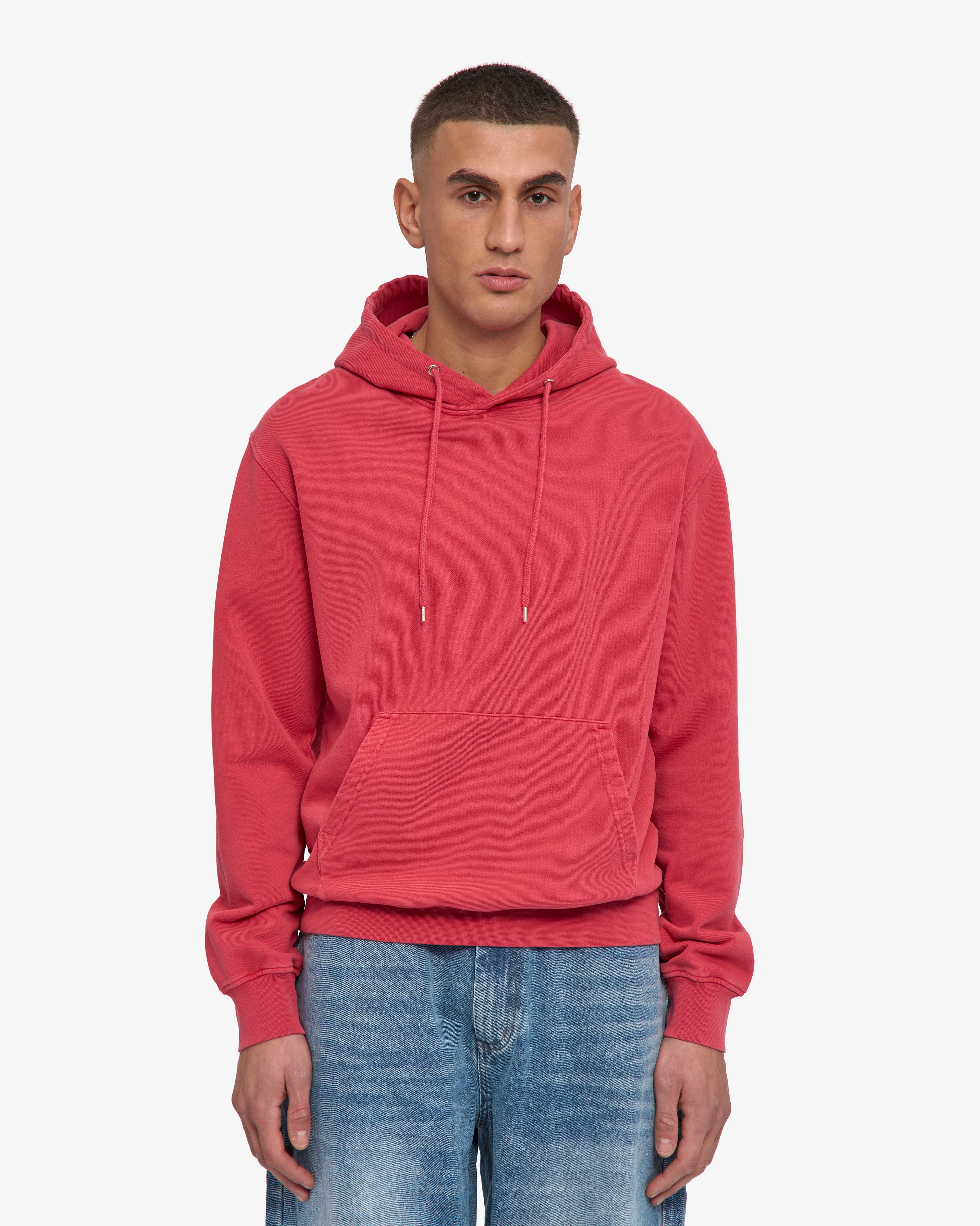Classic Organic Hood - Faded Red