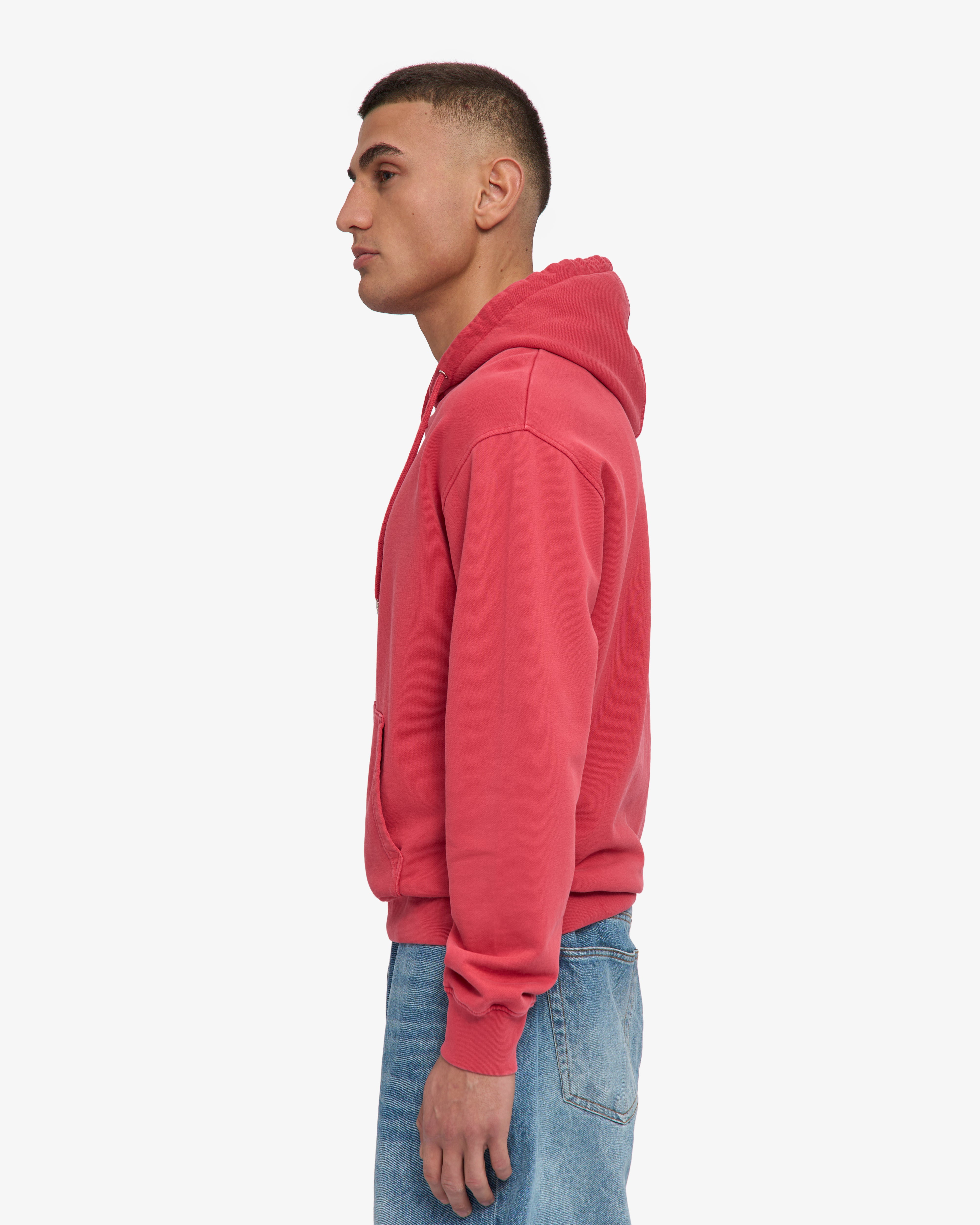 Classic Organic Hood - Faded Red