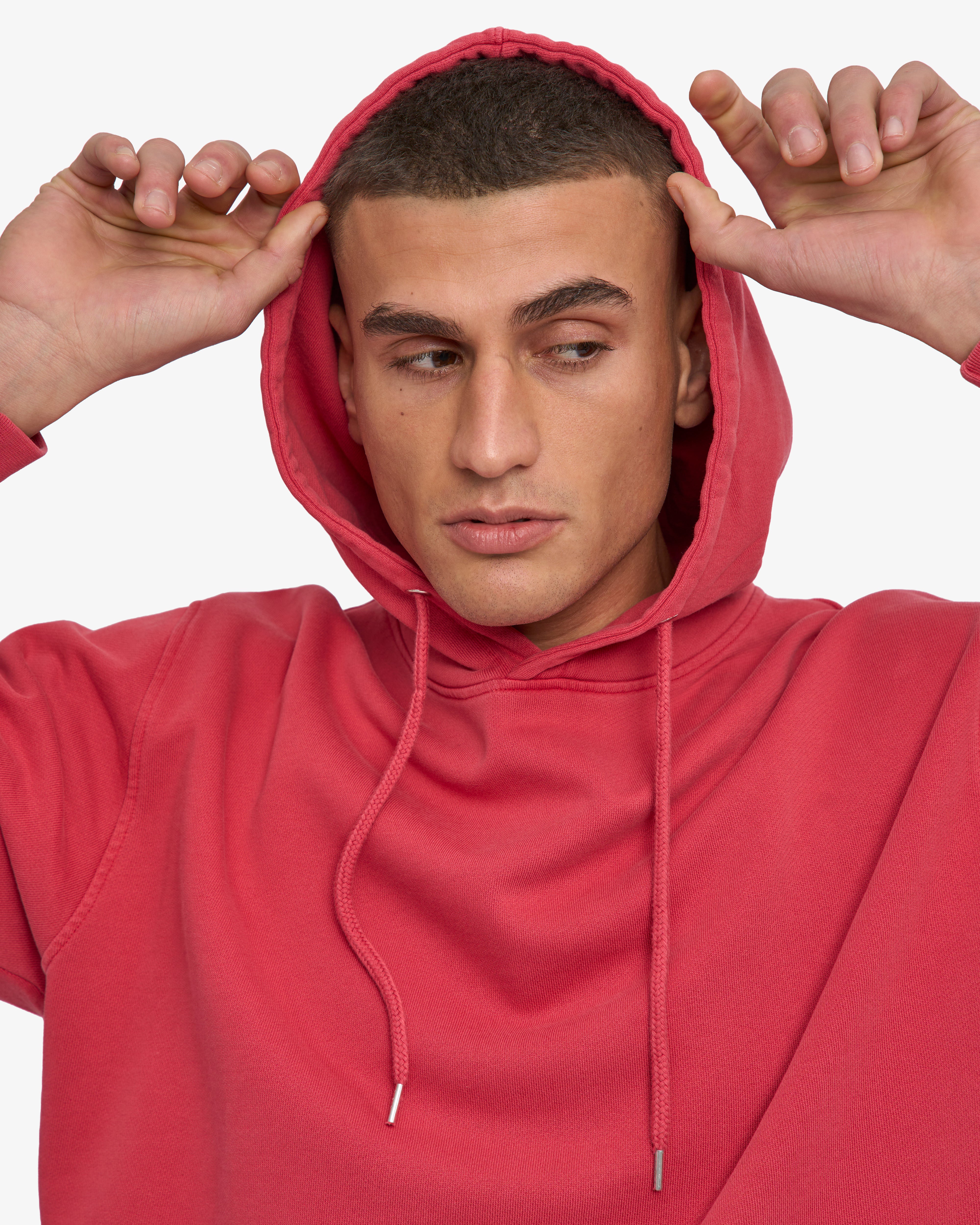 Classic Organic Hood - Faded Red