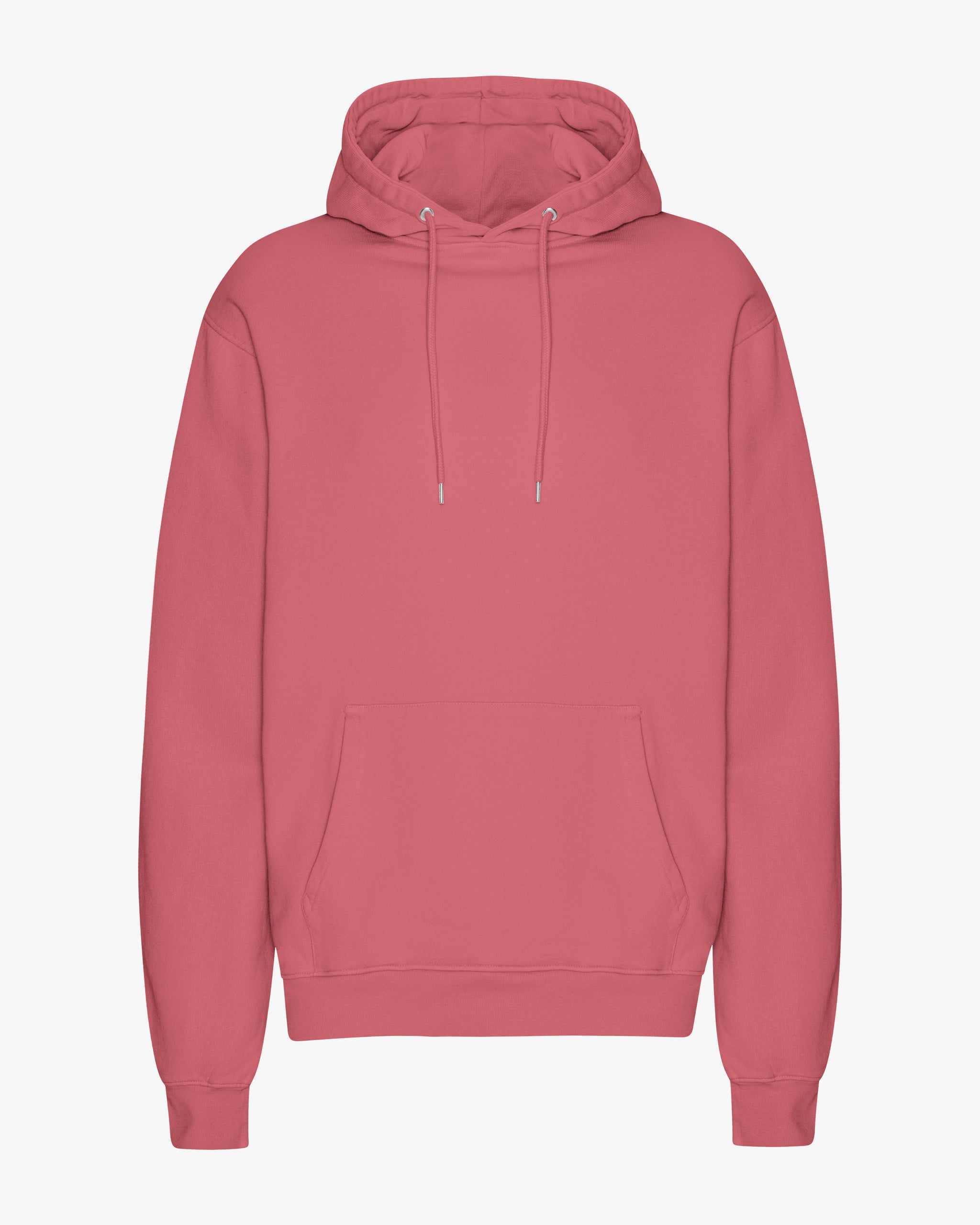 Blank Light Pink Hoody Classic Organic Hood Raspberry Pink - Main Image