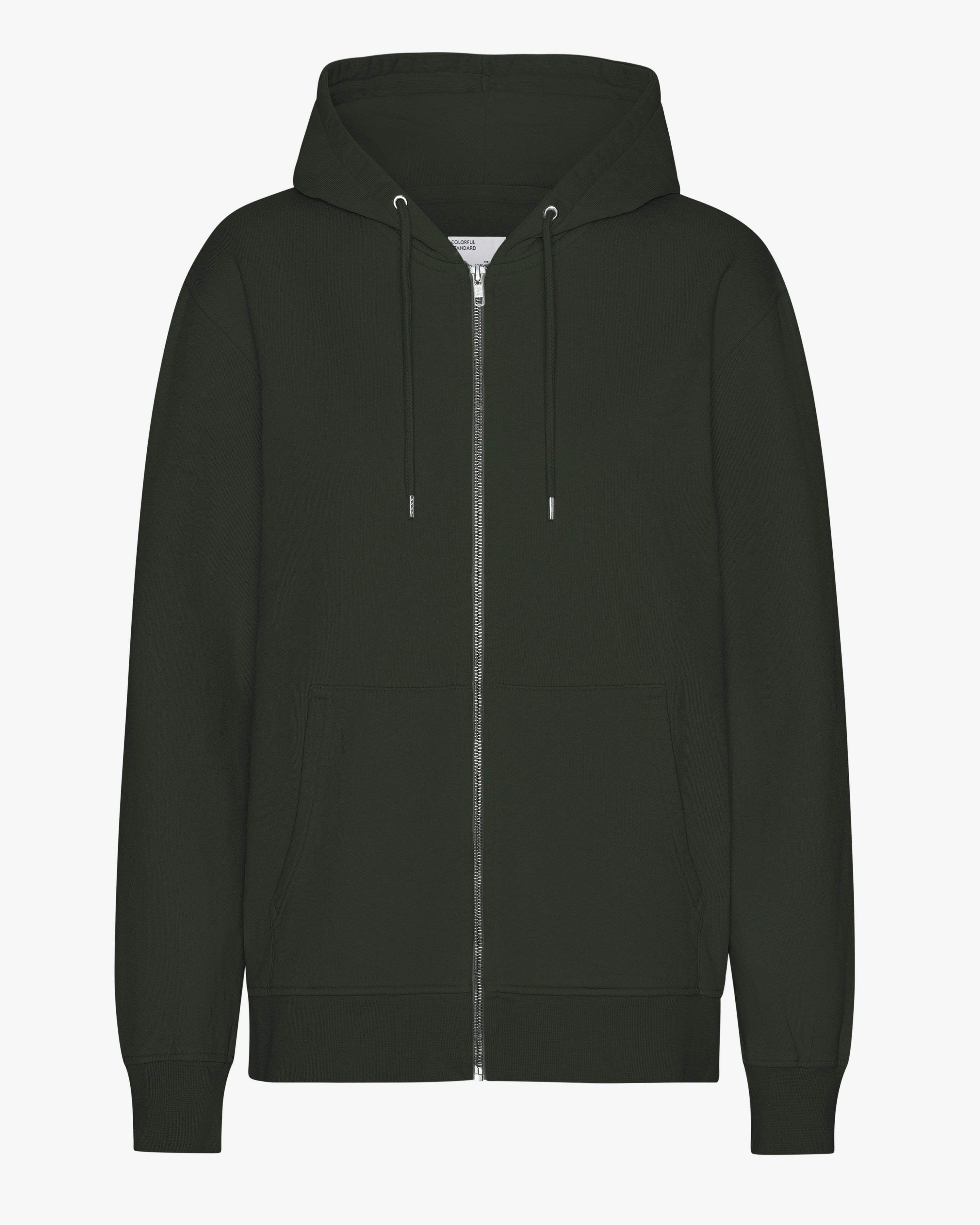 Classic Organic Zip Hood - Hunter Green