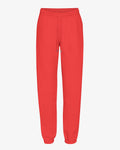 Organic Sweatpants - Red Tangerine