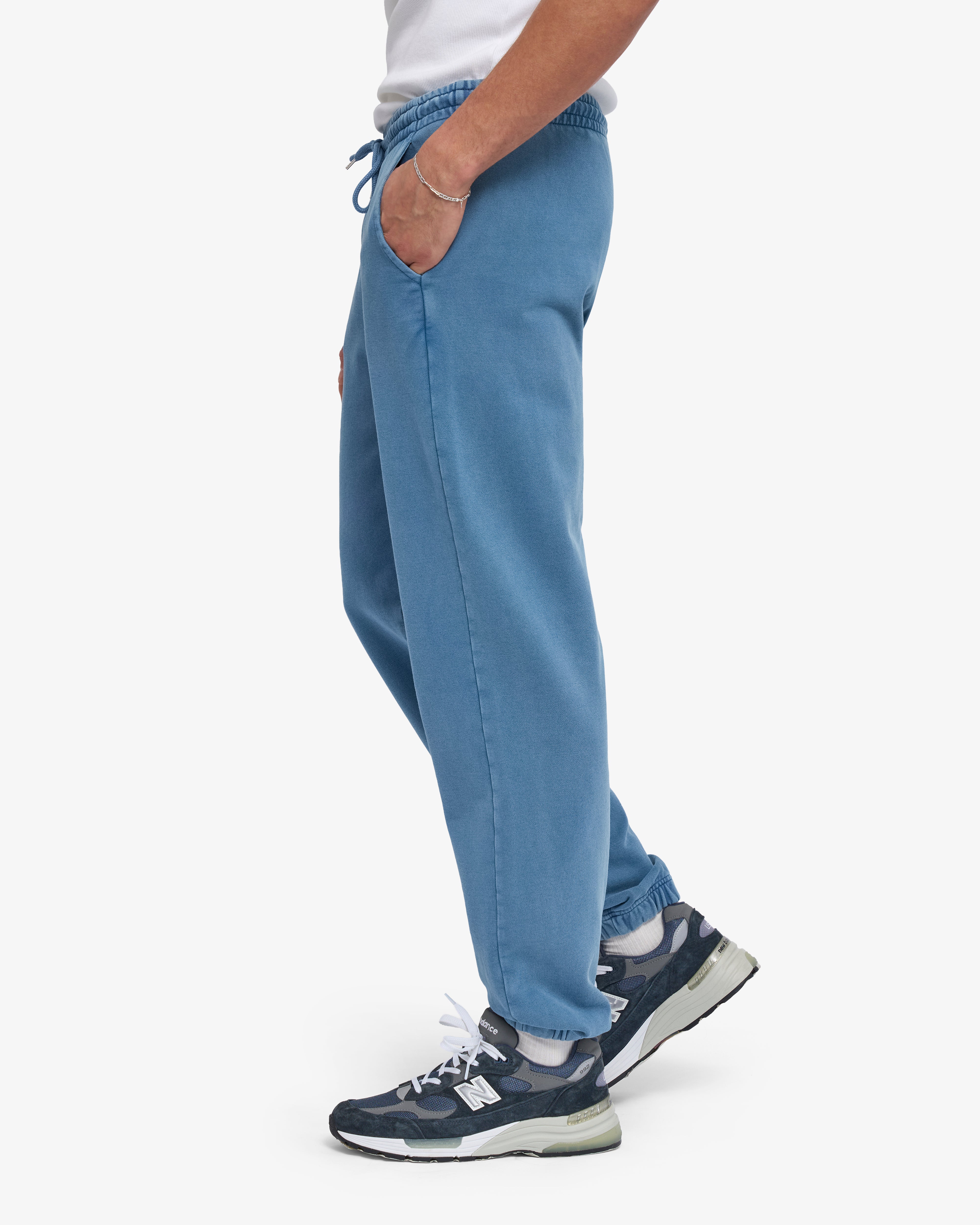 Organic Sweatpants - Faded Indigo