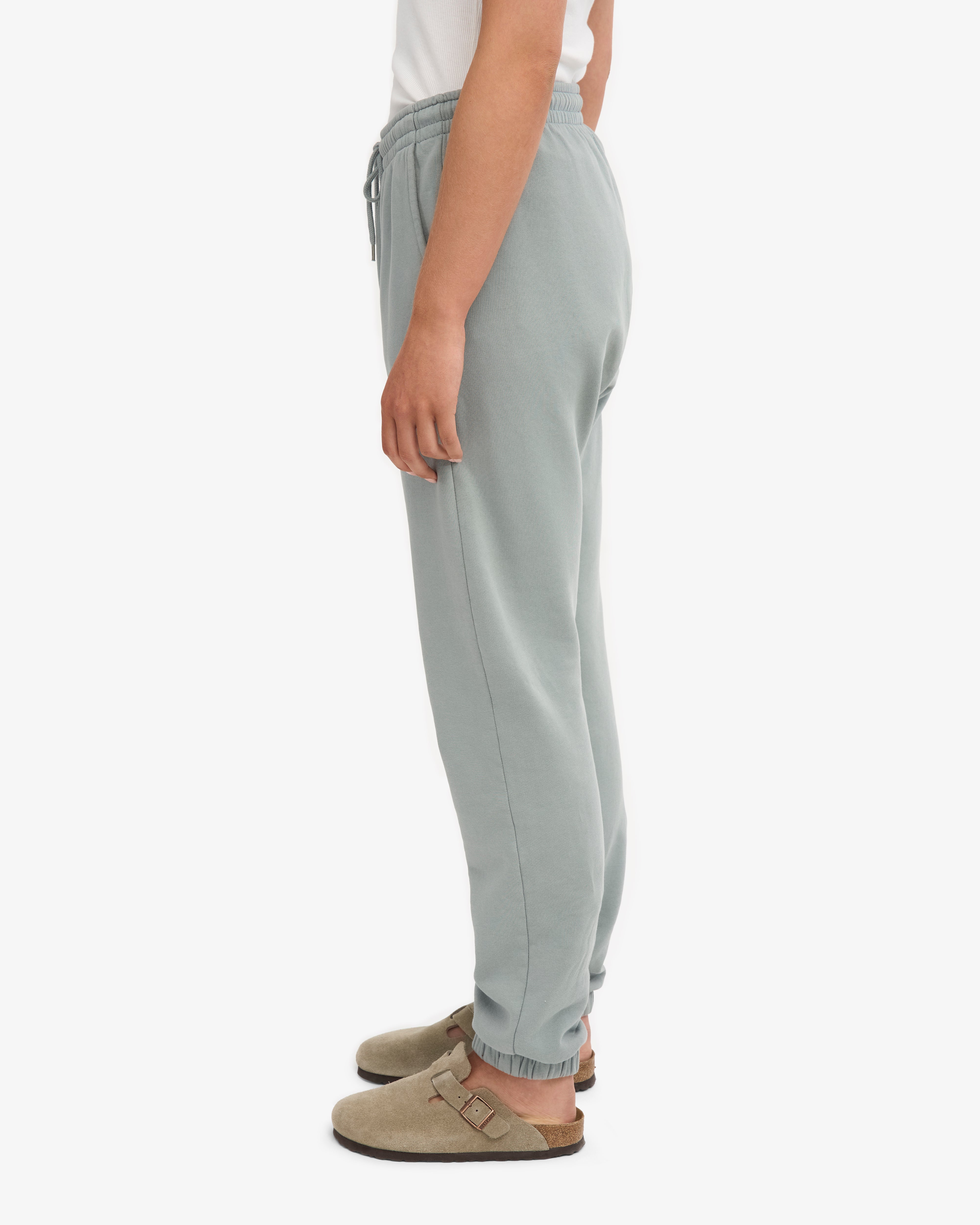Organic Sweatpants - Steel Blue