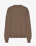 Organic Oversized Crew - Cedar Brown