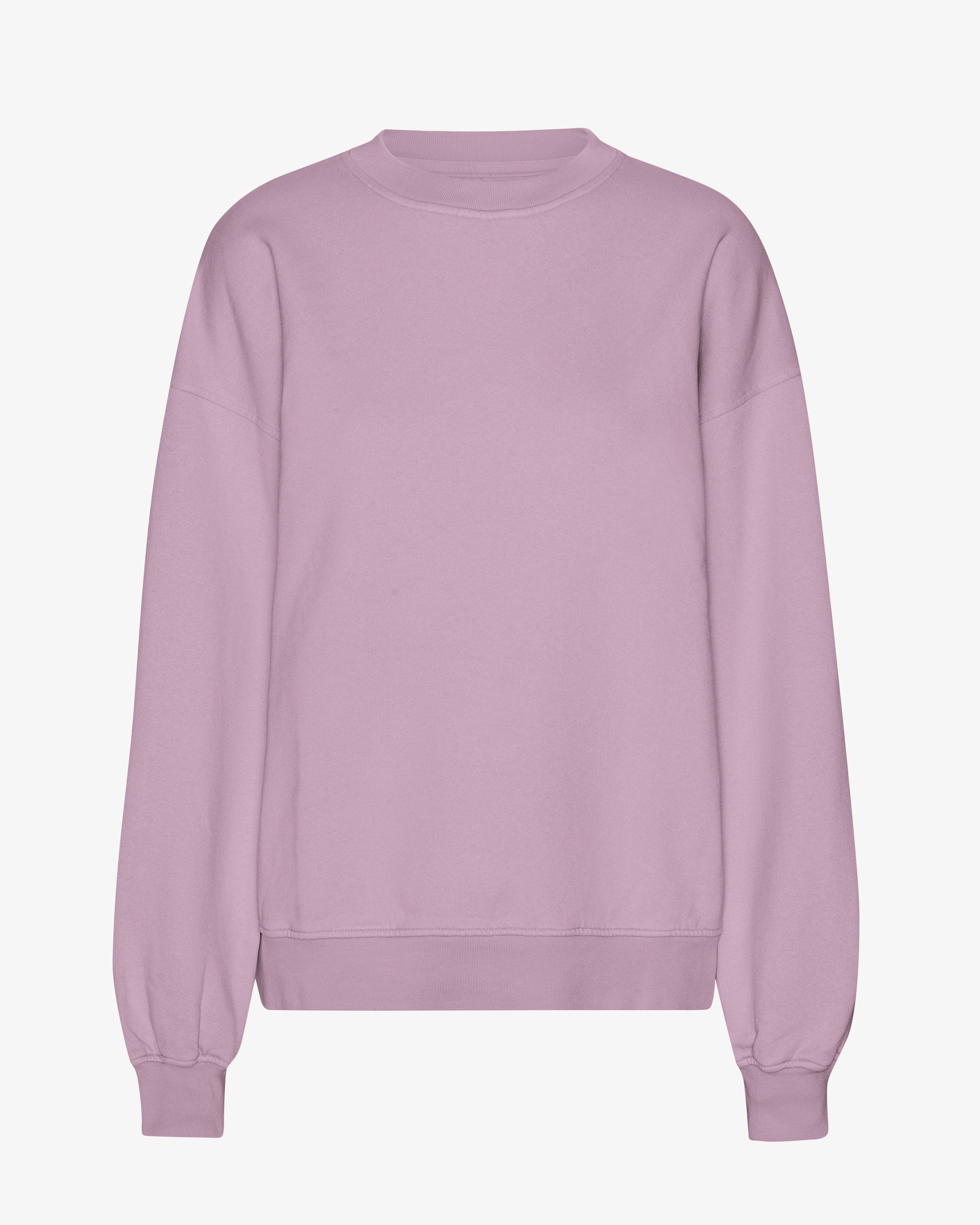 Organic Oversized Crew - Pearly Purple