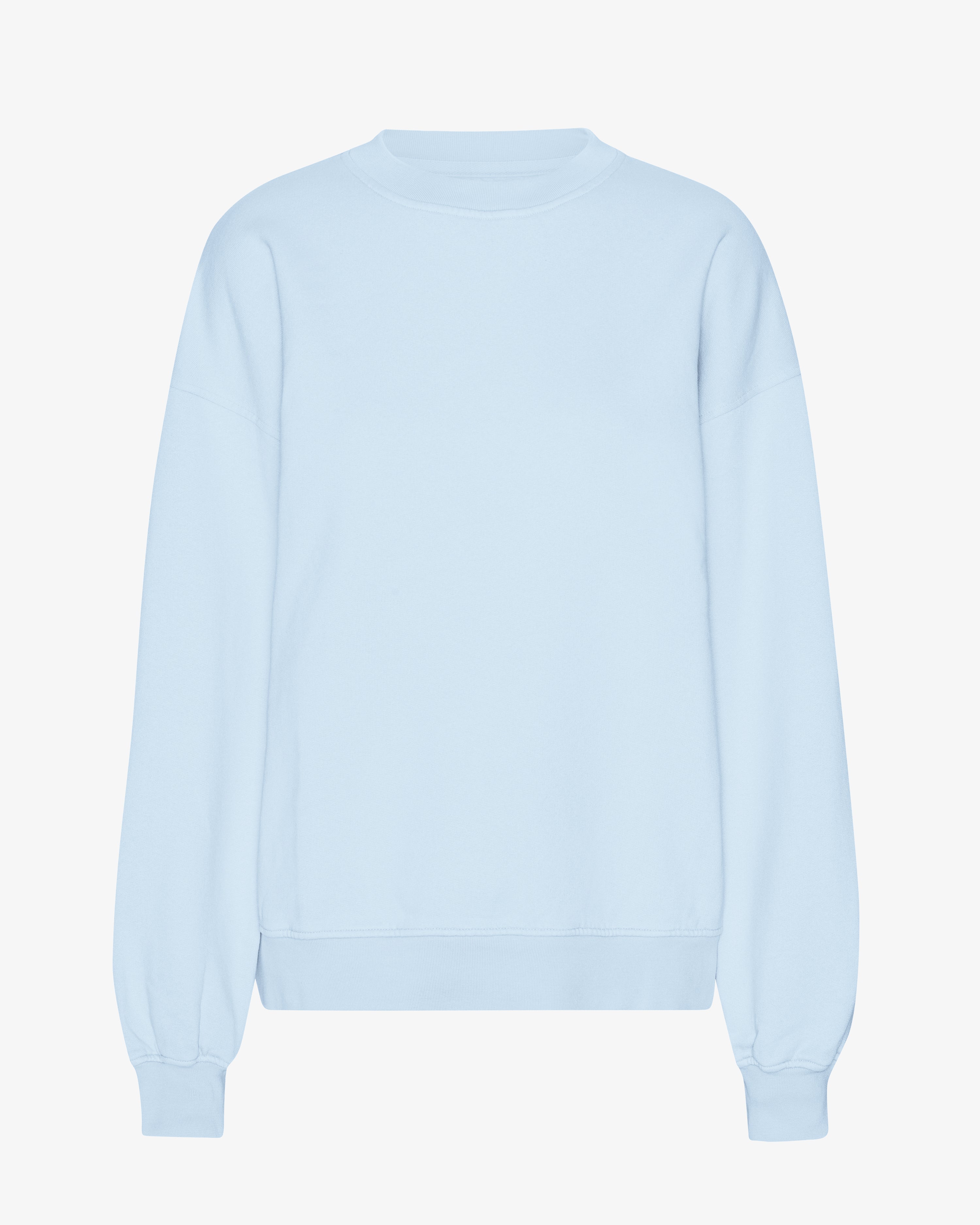 Organic Oversized Crew - Polar Blue