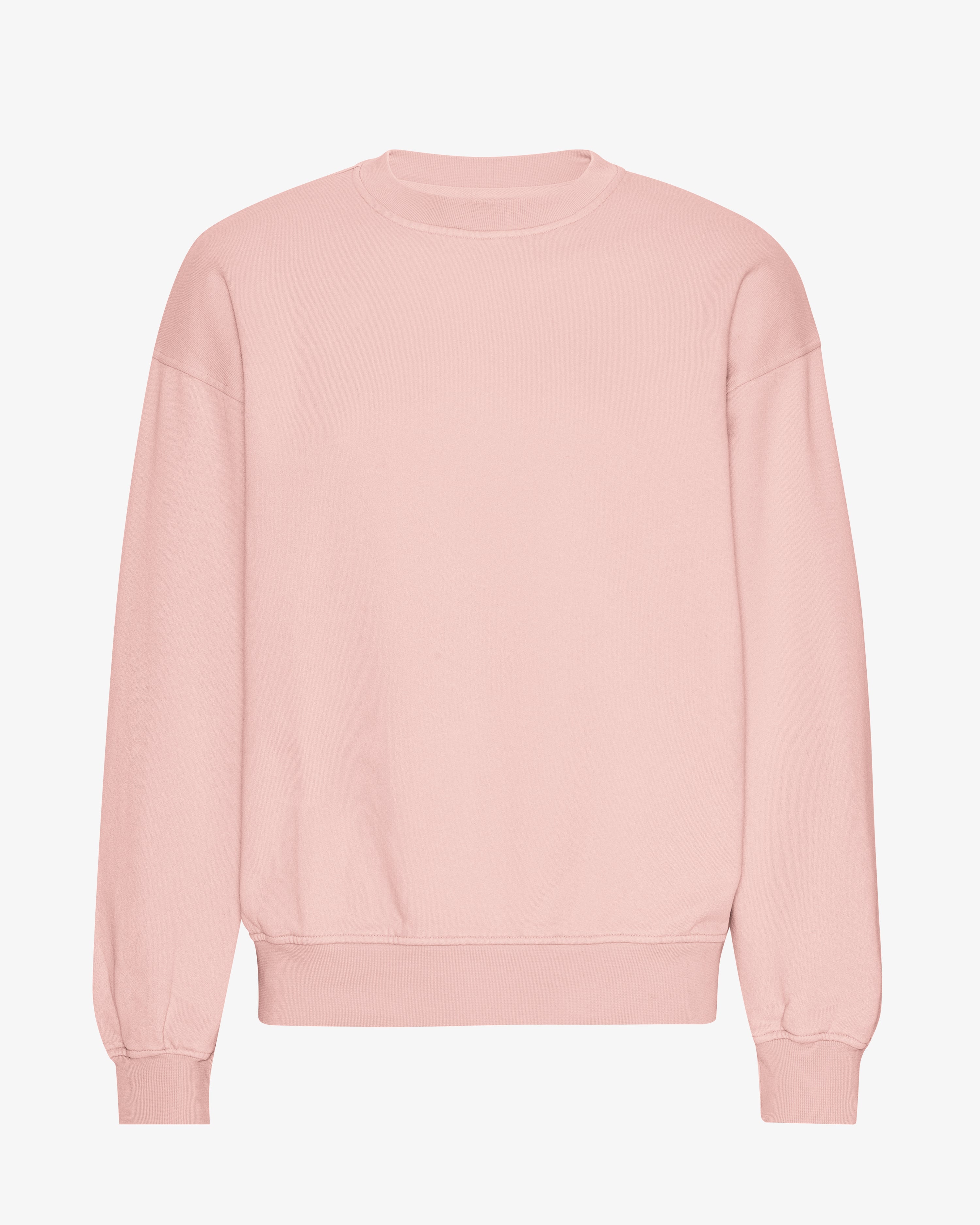 Organic Oversized Crew - Faded Pink