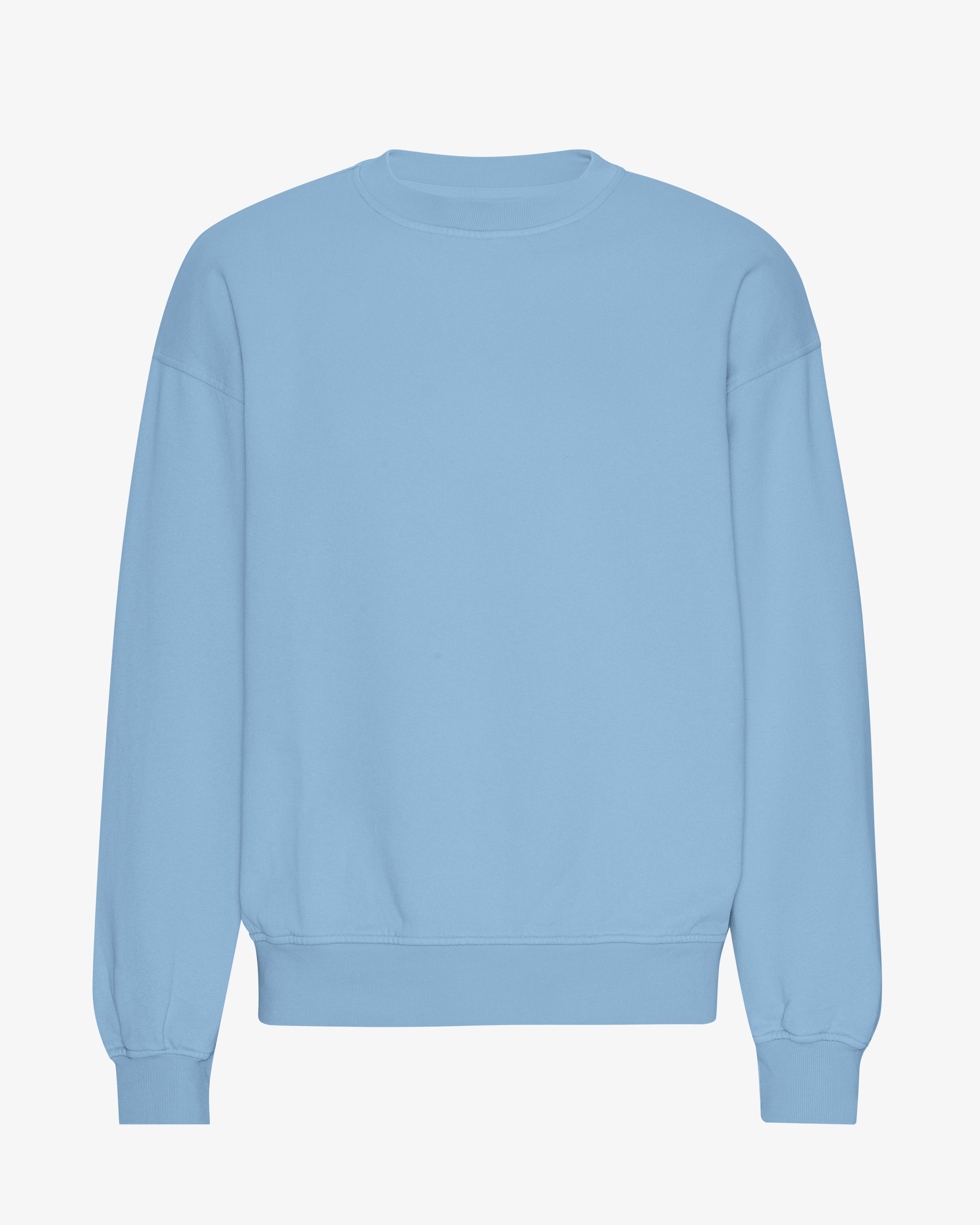 Organic Oversized Crew - Seaside Blue