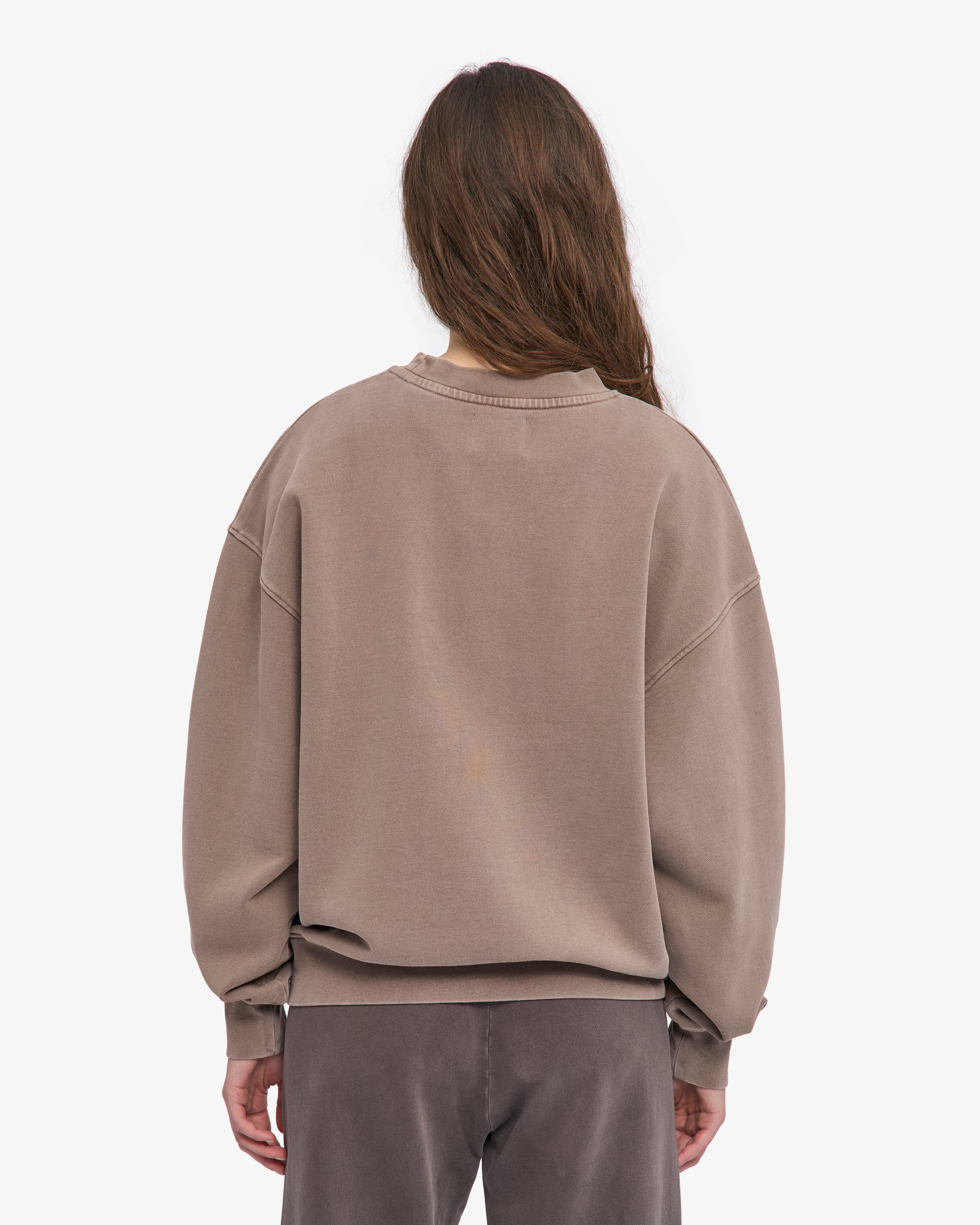 Organic Oversized Crew - Faded Khaki
