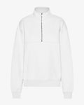 Organic Quarter Zip - Optical White