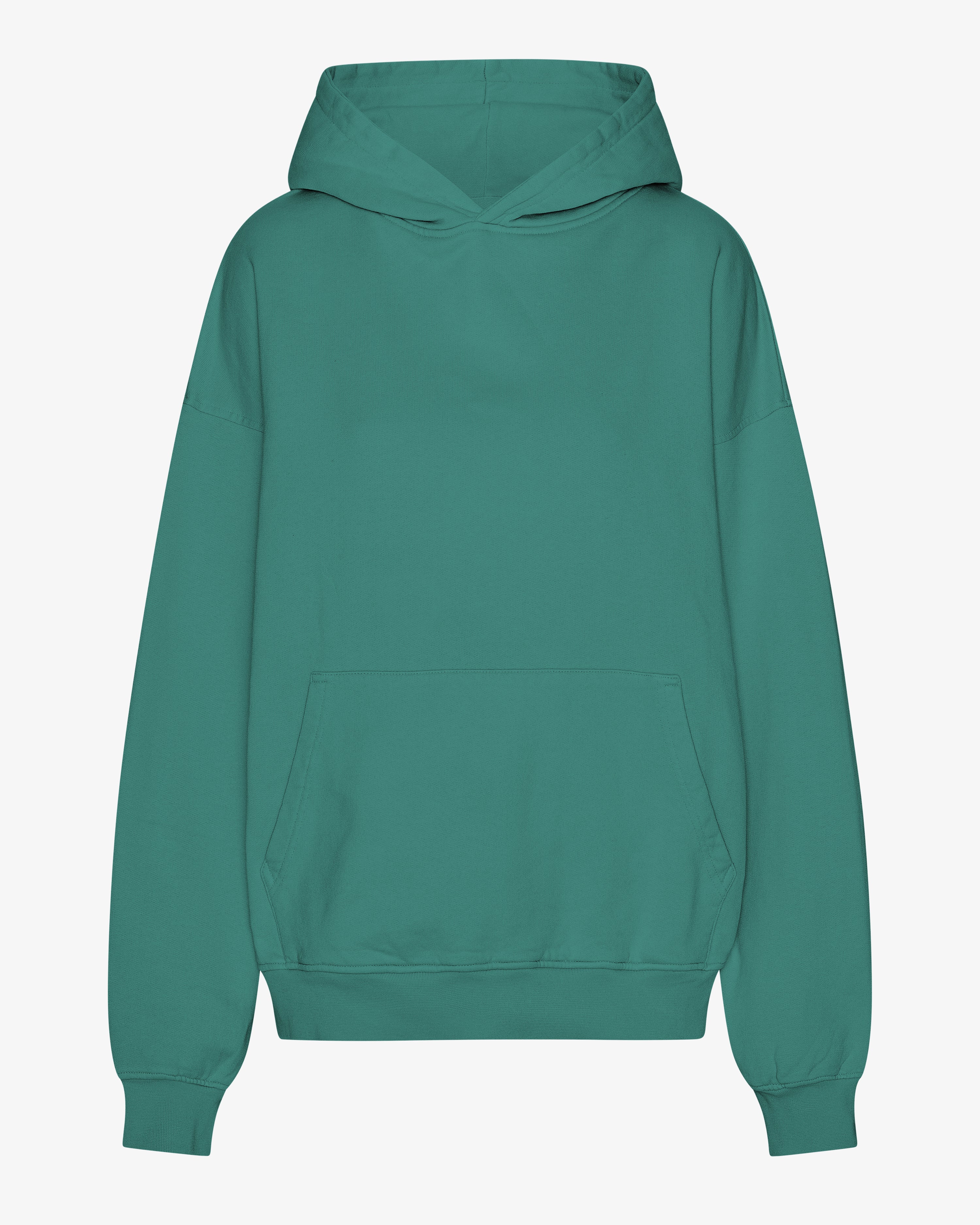 Organic Oversized Hood - Pine Green