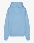 Organic Oversized Hood - Seaside Blue