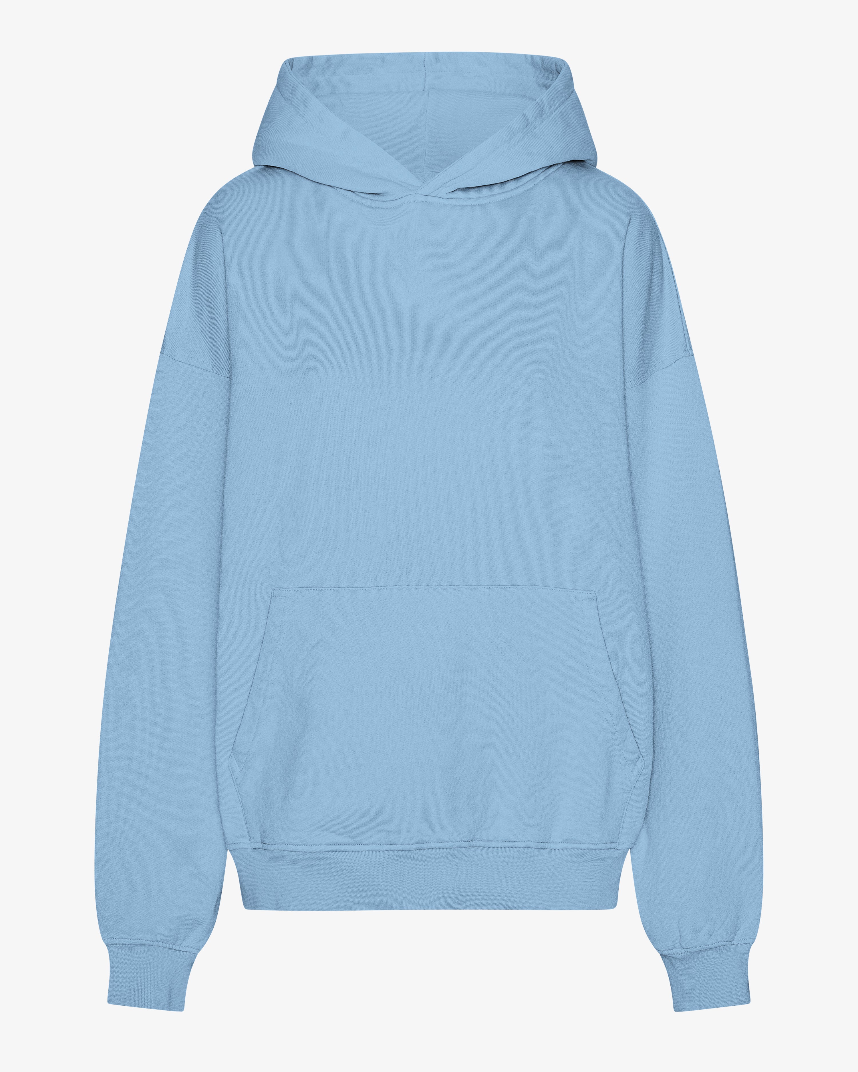 Organic Oversized Hood - Seaside Blue