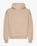 Organic Oversized Hood - Oyster Grey