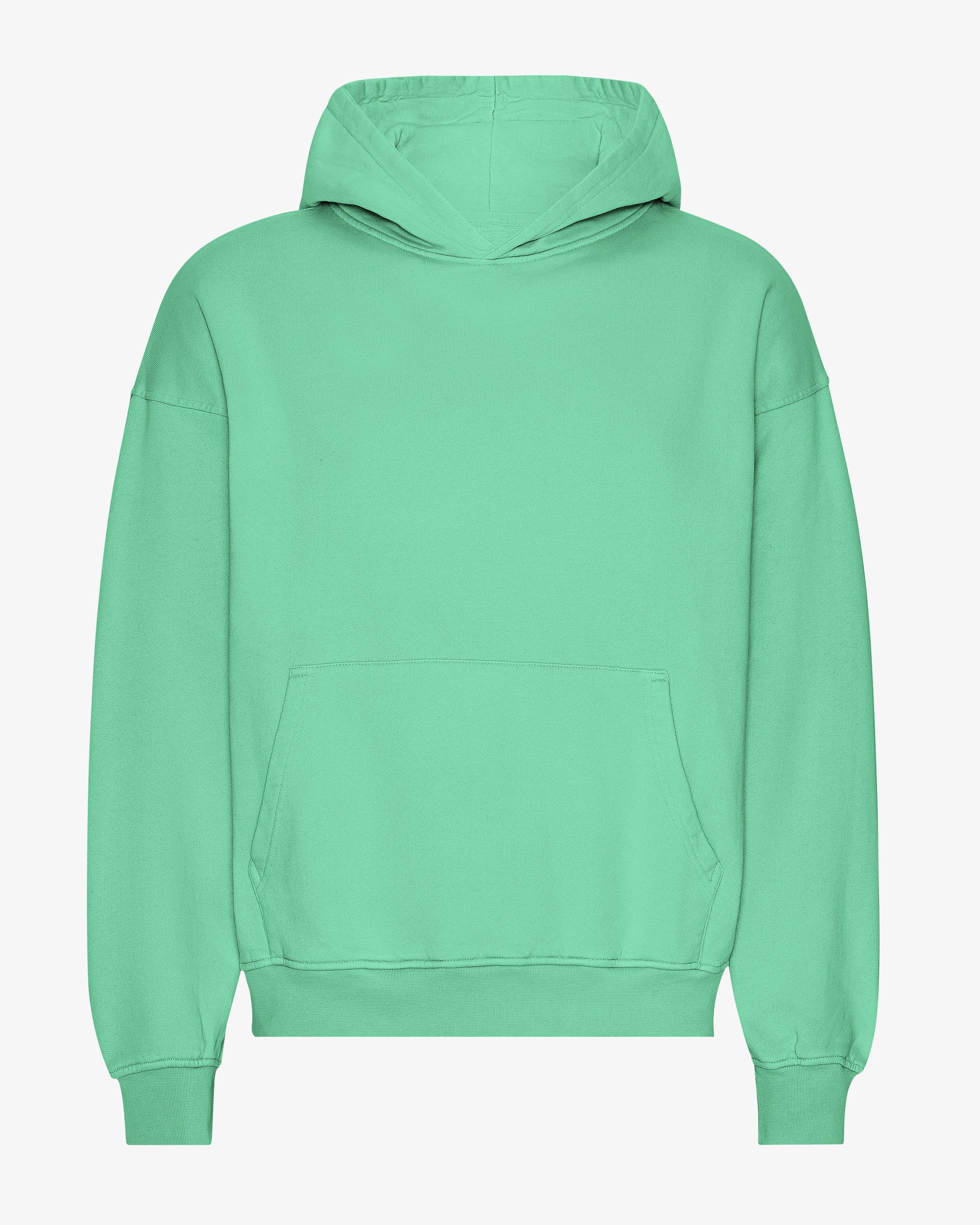 Organic Oversized Hood - Spring Green