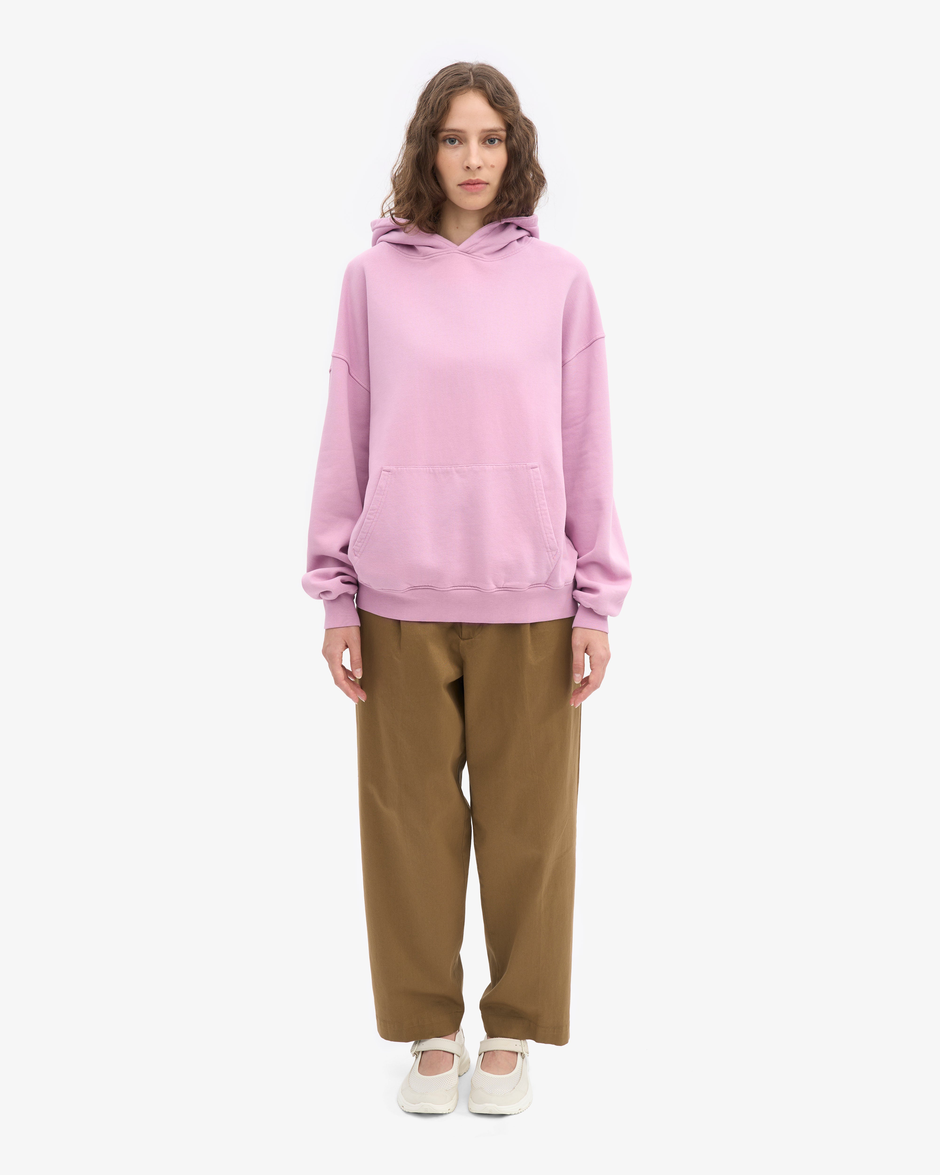 Organic Oversized Hood - Cherry Blossom