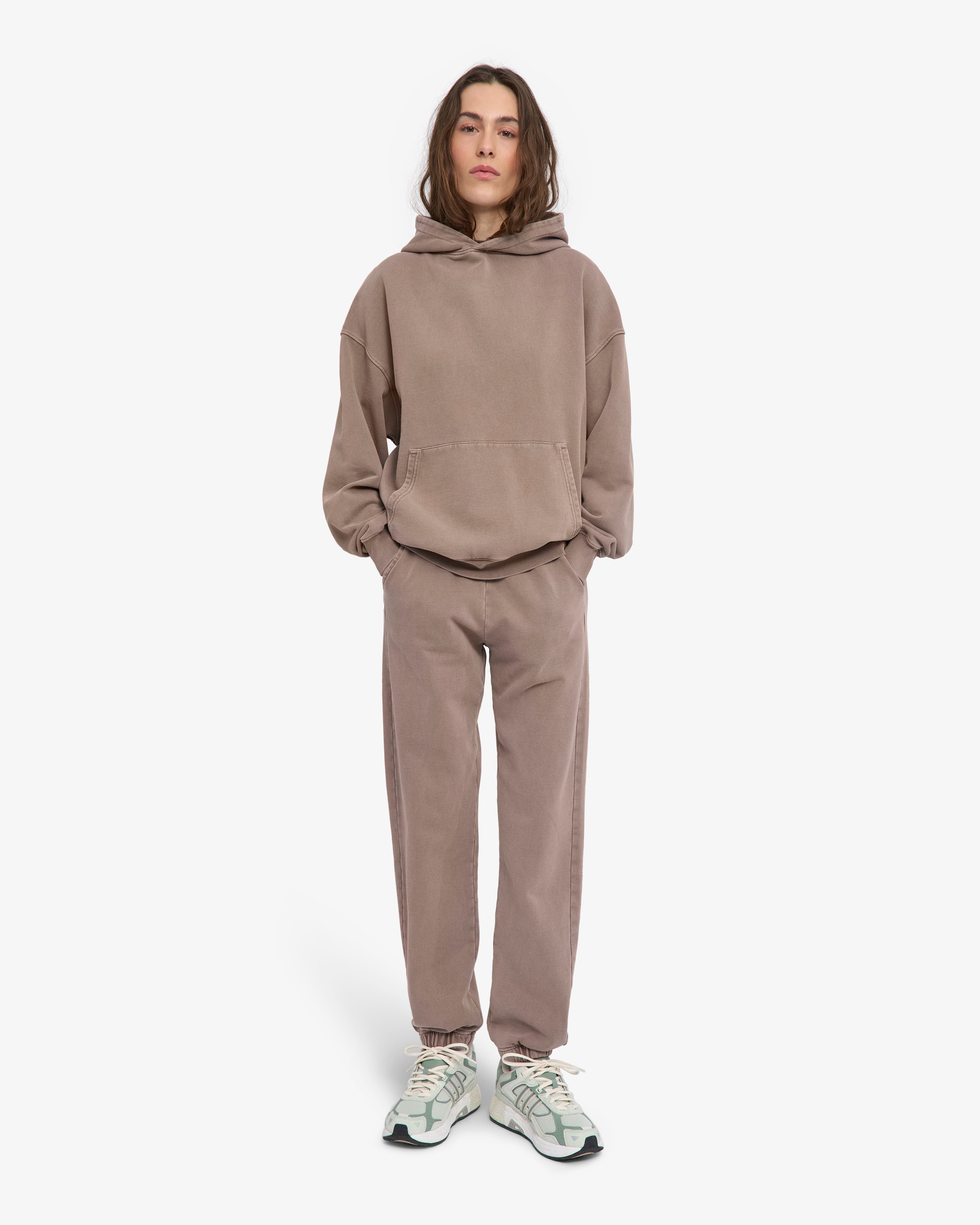 Organic Oversized Hood - Faded Khaki