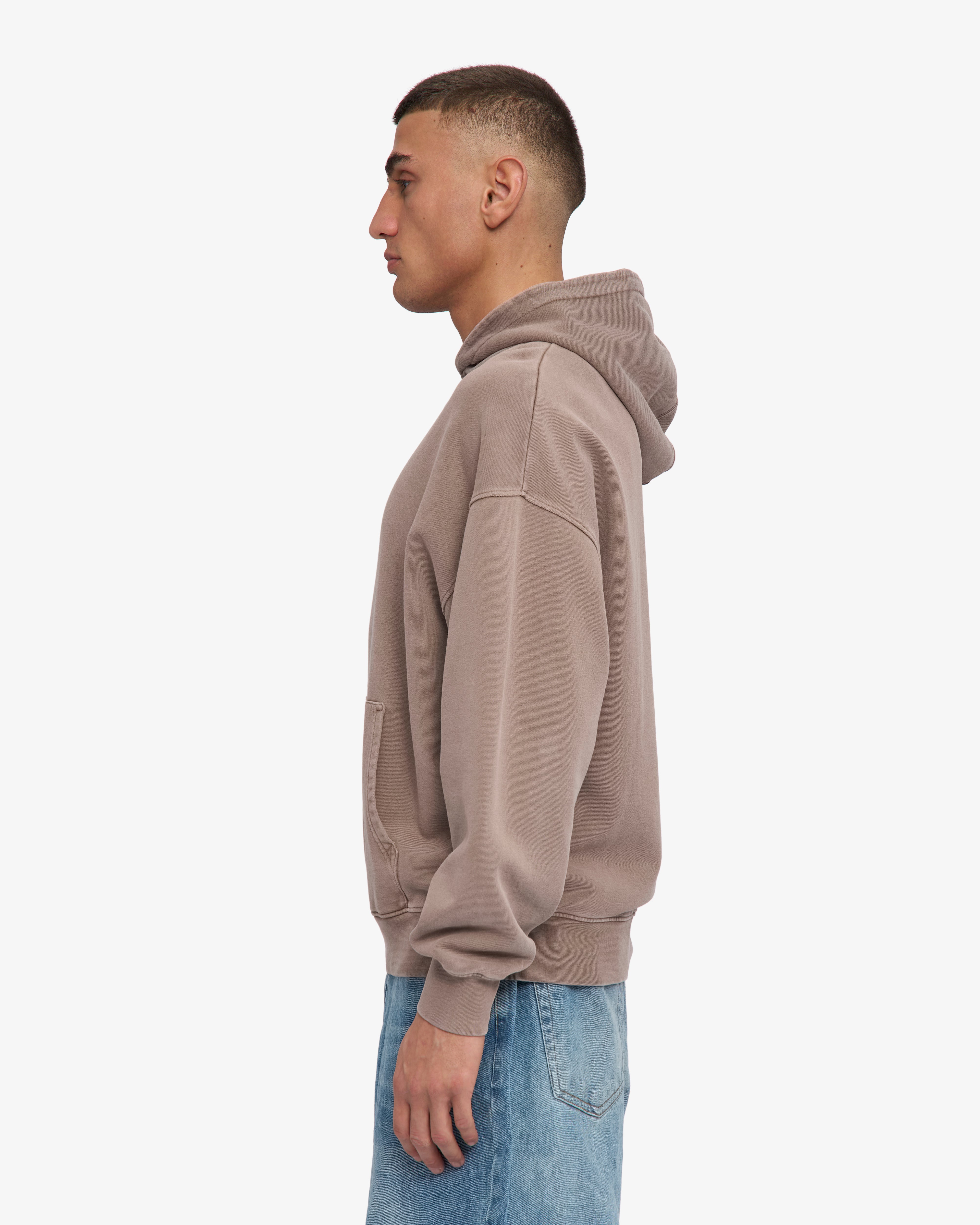 Organic Oversized Hood - Faded Khaki