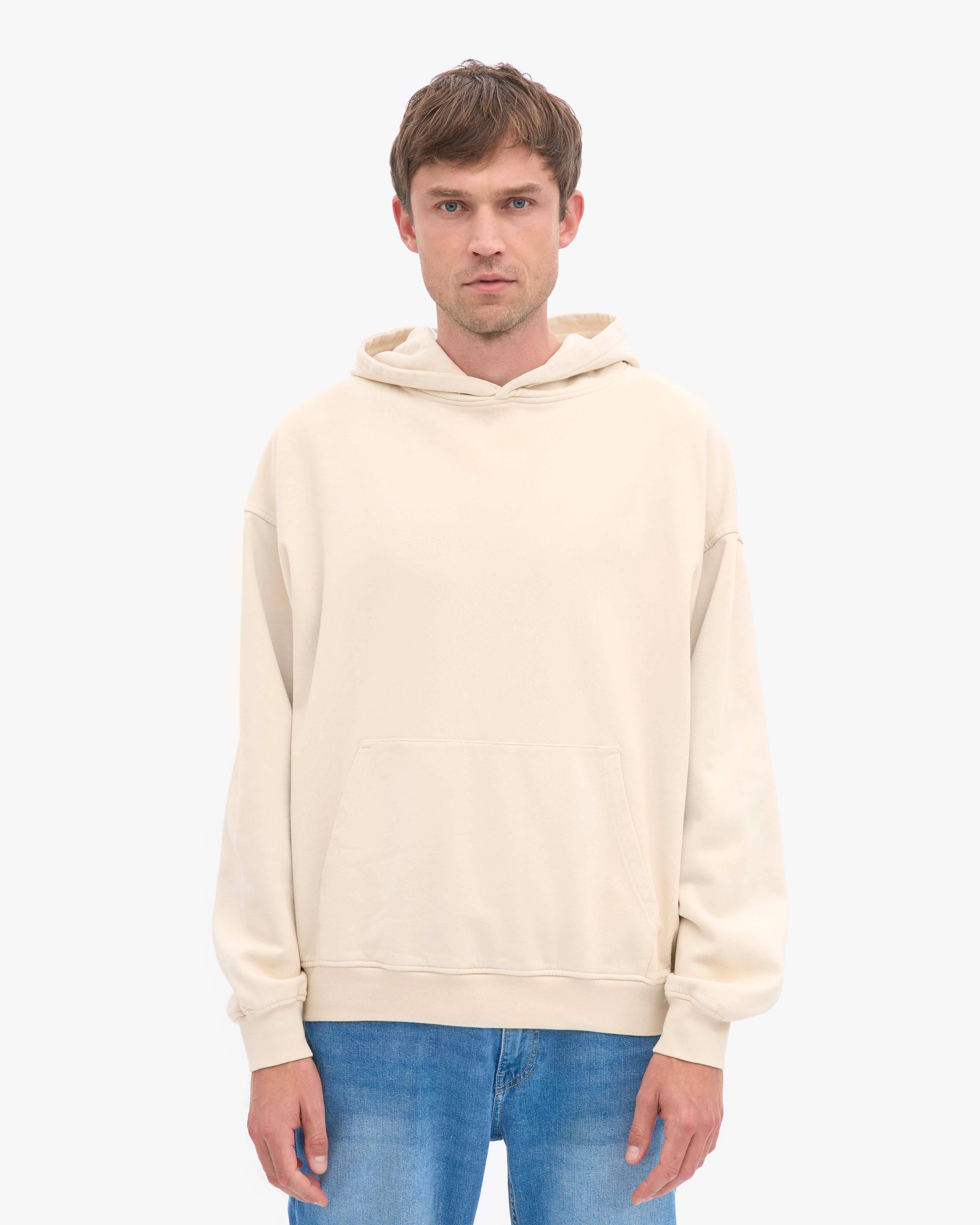 Organic Oversized Hood - Ivory White