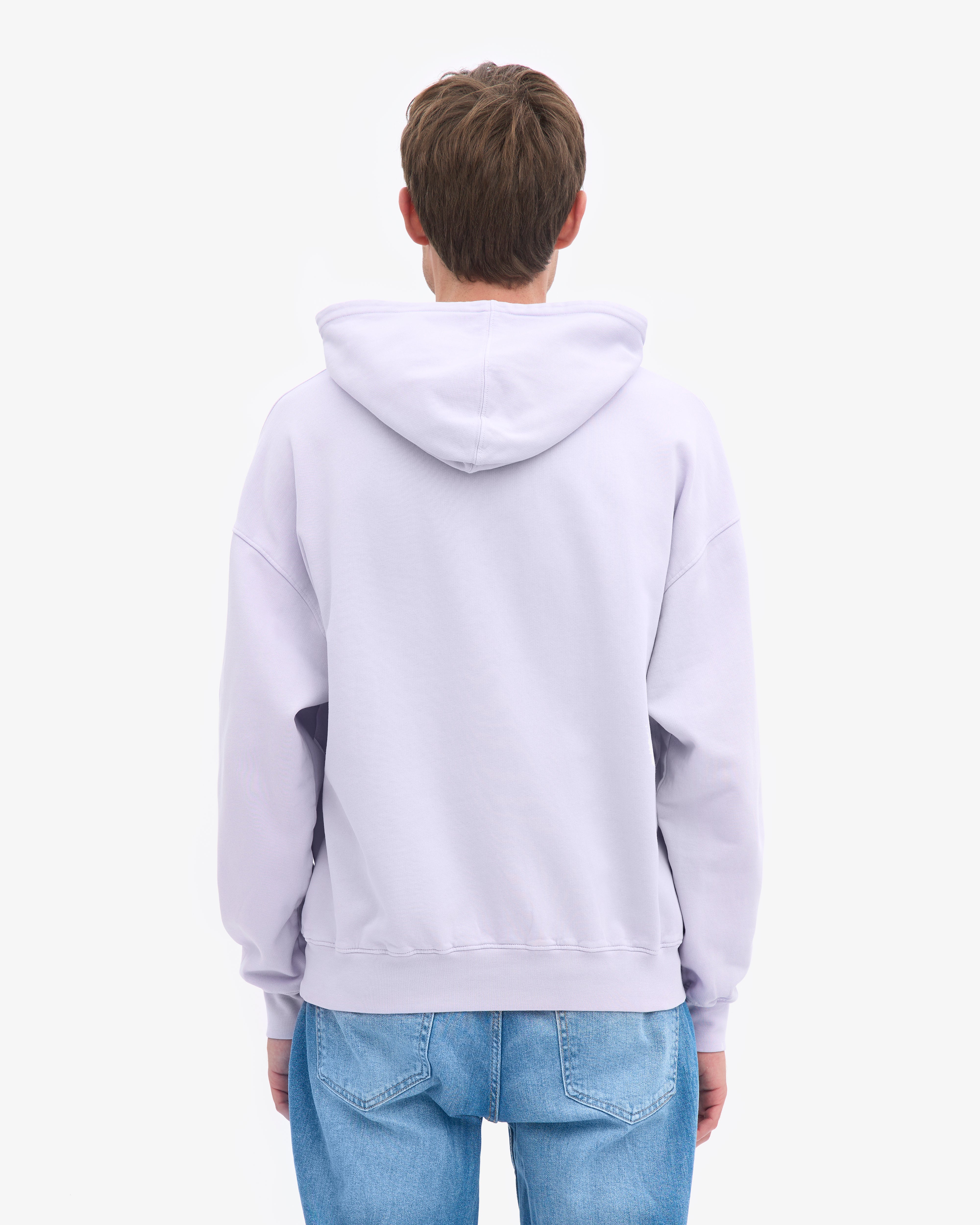 Organic Oversized Hood - Soft Lavender