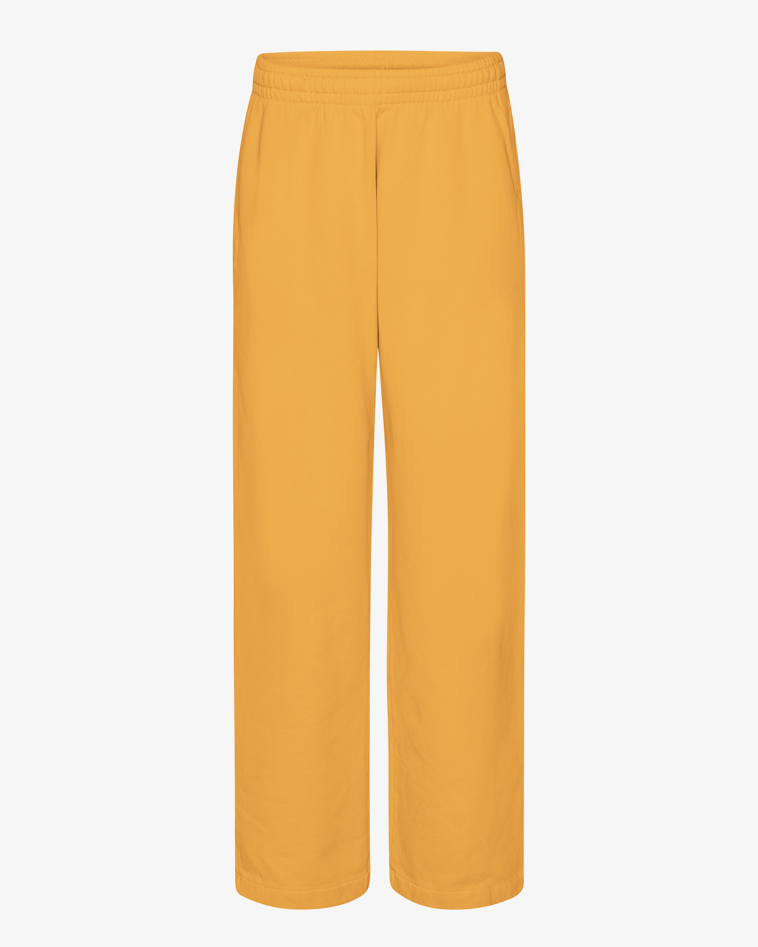 Organic Straight Leg Sweatpants - Burned Yellow