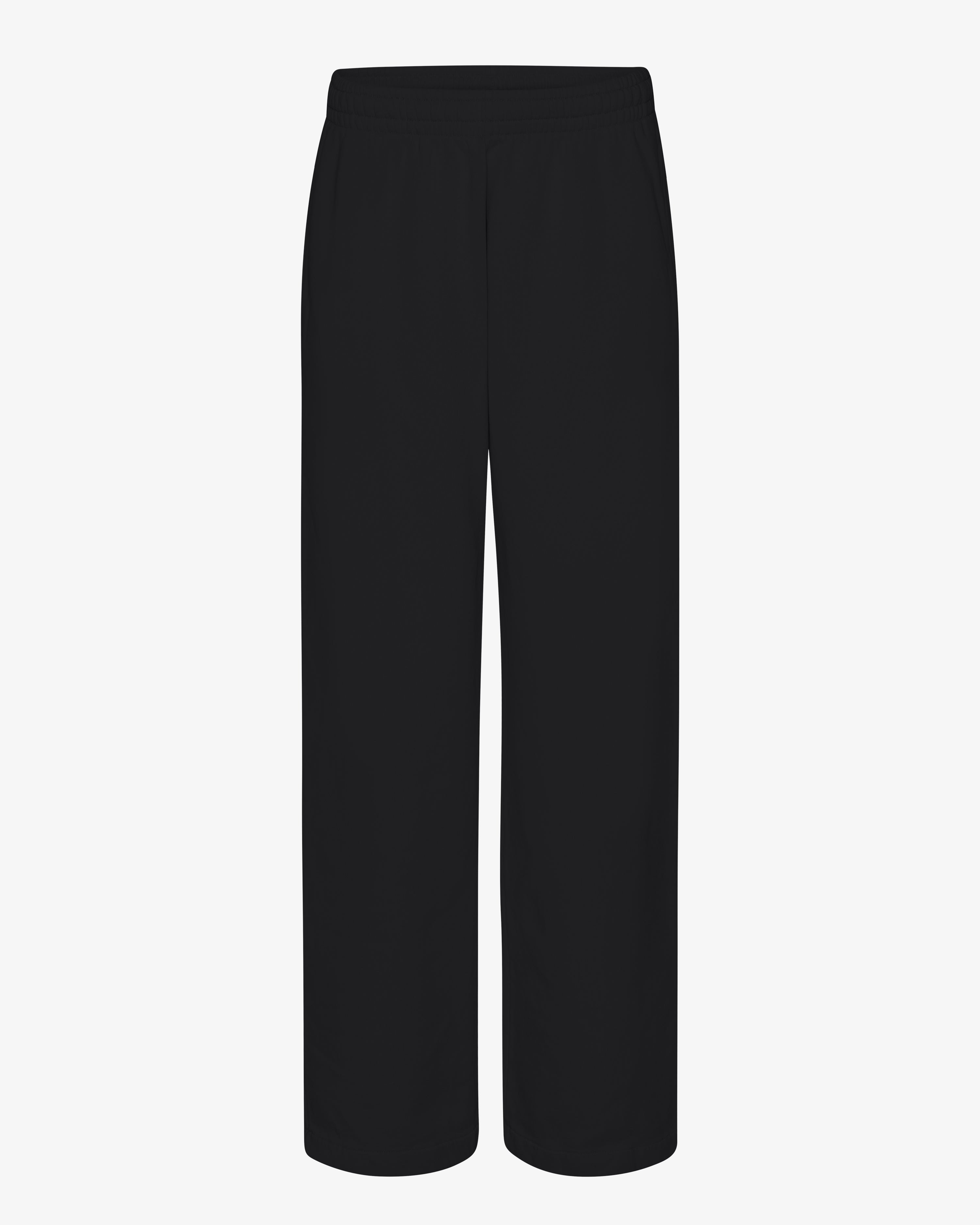 Organic Straight Leg Sweatpants - Deep Black