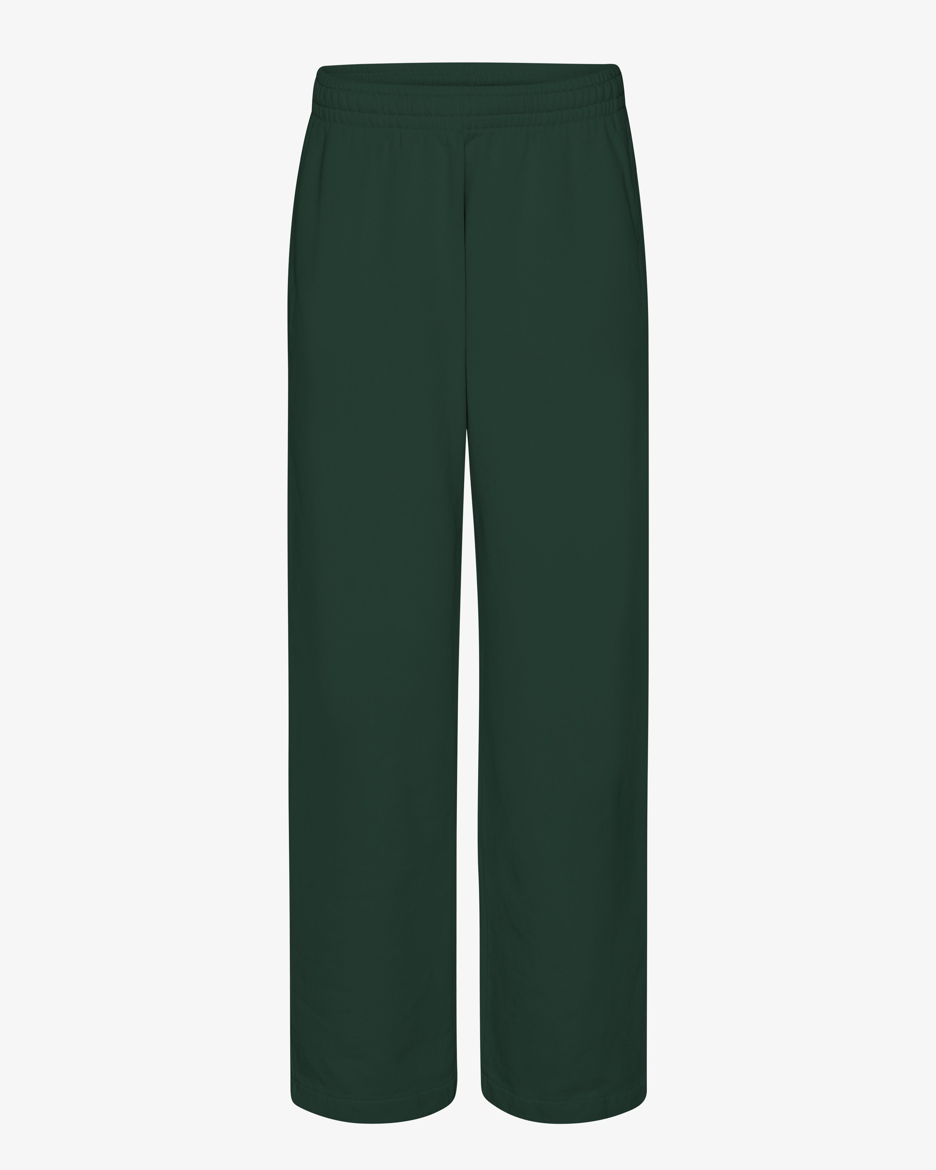 Organic Straight Leg Sweatpants - Emerald Green