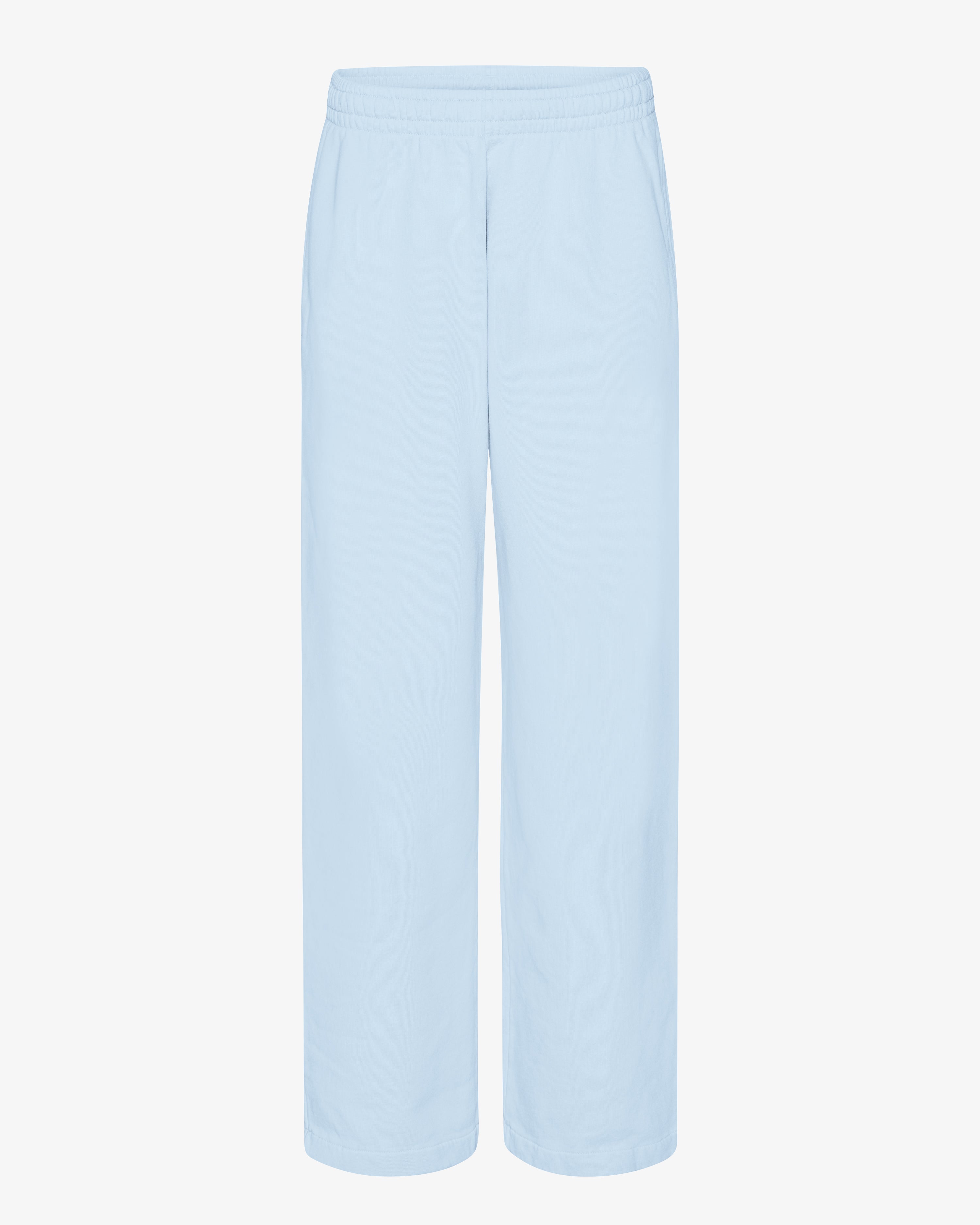 Organic Straight Leg Sweatpants - Polar Blue