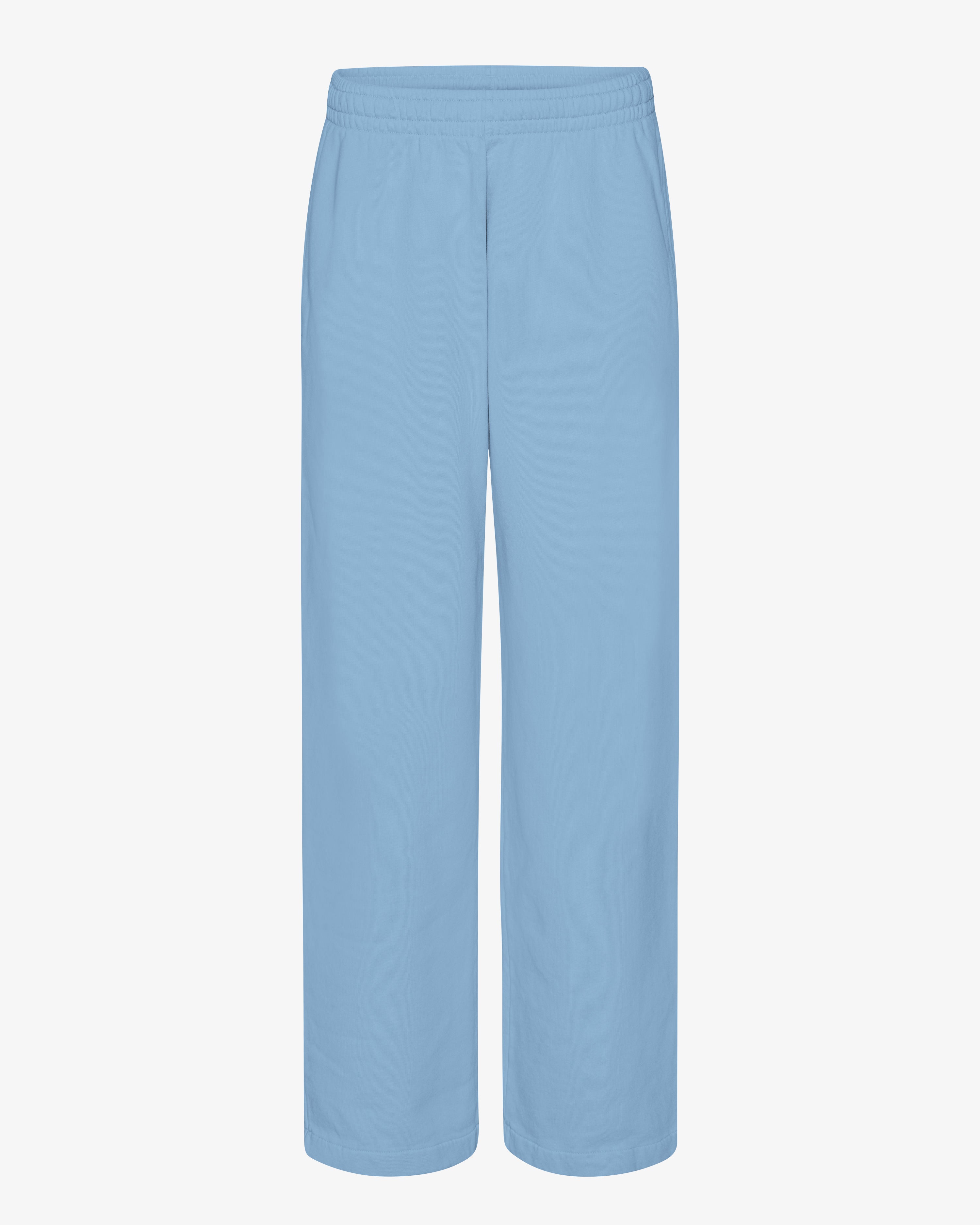 Organic Straight Leg Sweatpants - Seaside Blue