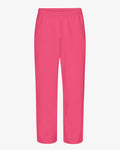 Organic Straight Leg Sweatpants - Bubblegum Pink
