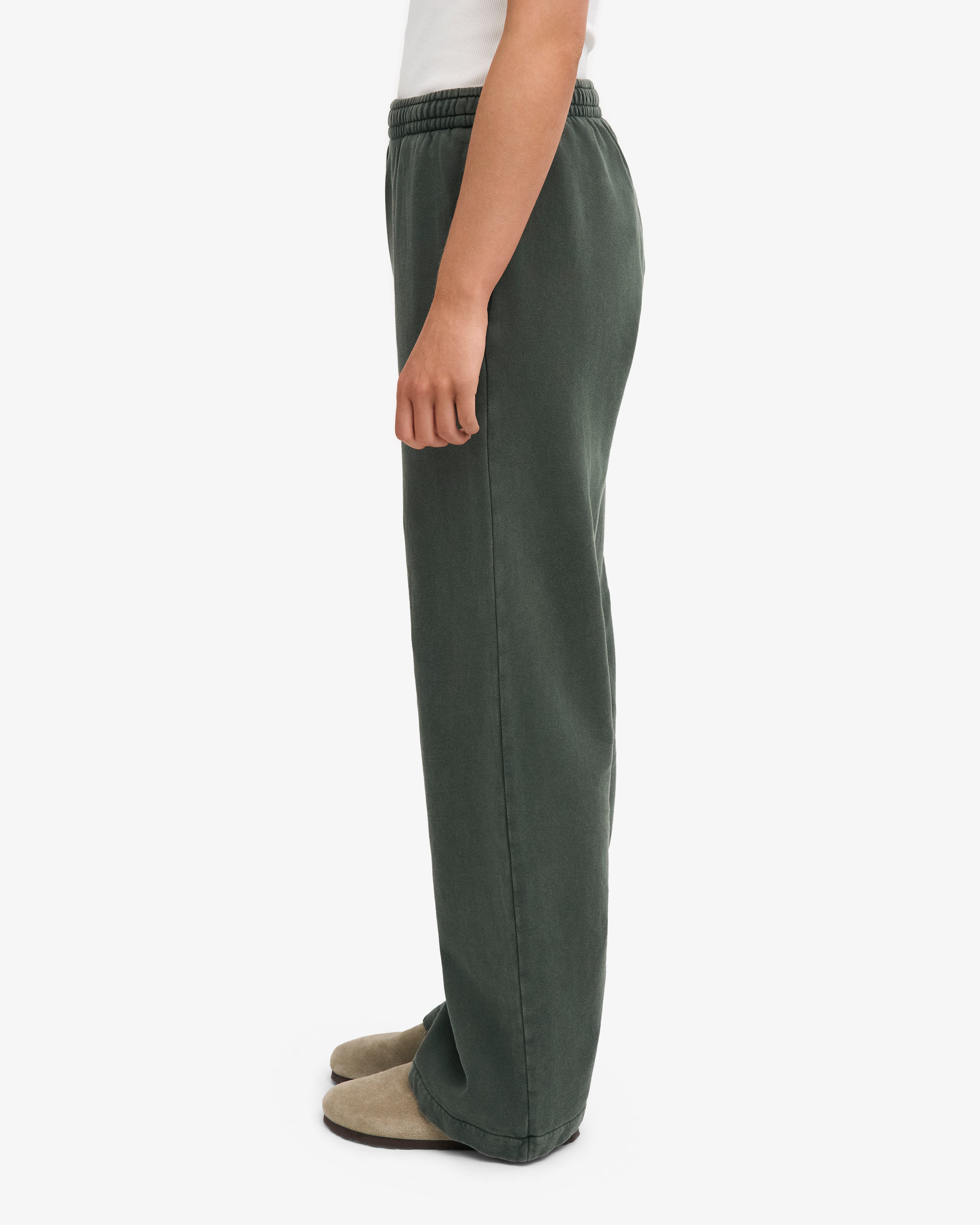 Organic Straight Leg Sweatpants - Midnight Forest